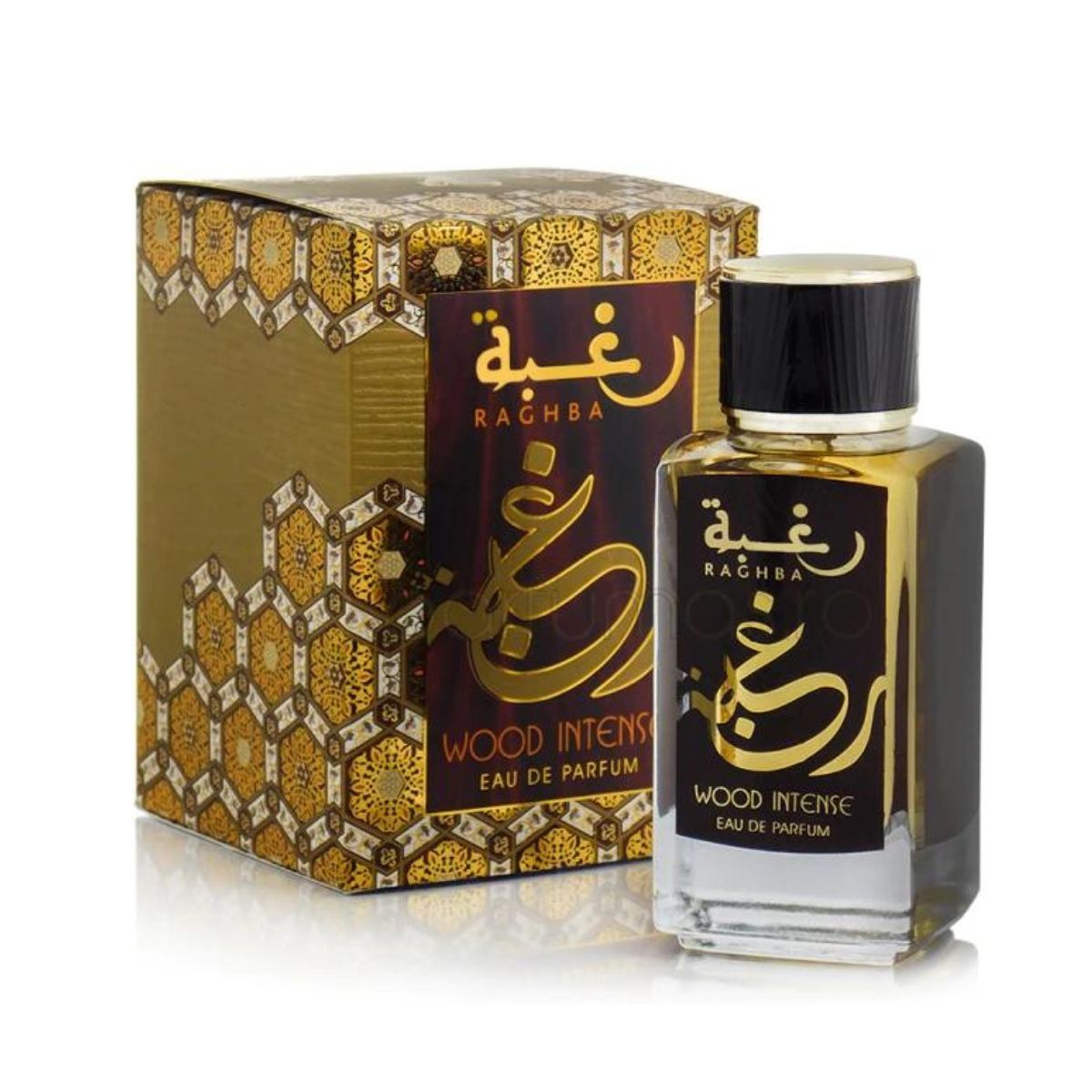 Raghba Wood Intense Lattafa 100Ml Edp Unisex- Inspirado en By The Fireplace de Maison Martin Margiela