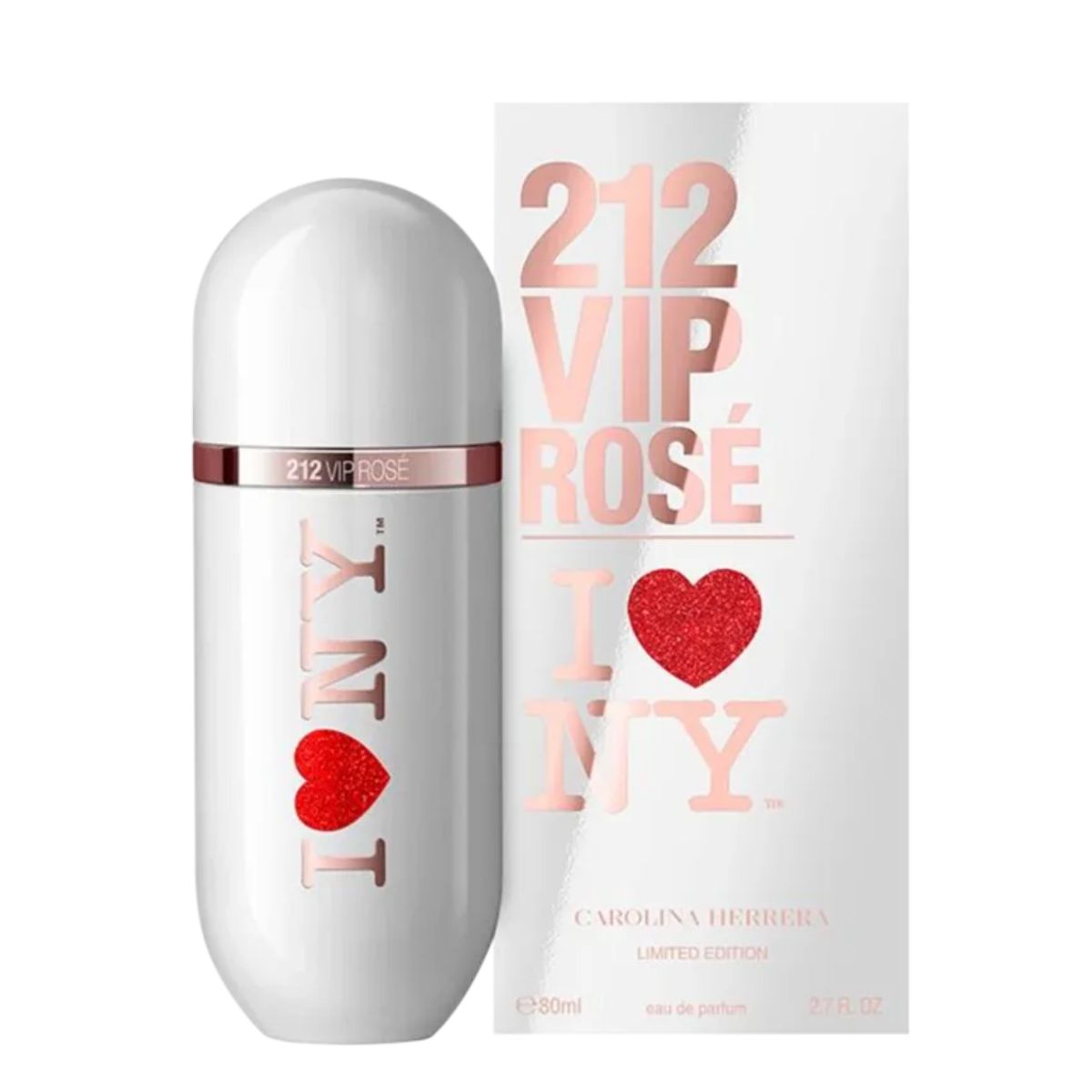 212 Vip Rose I Love NY Carolina Hererra Edp 80ML Mujer