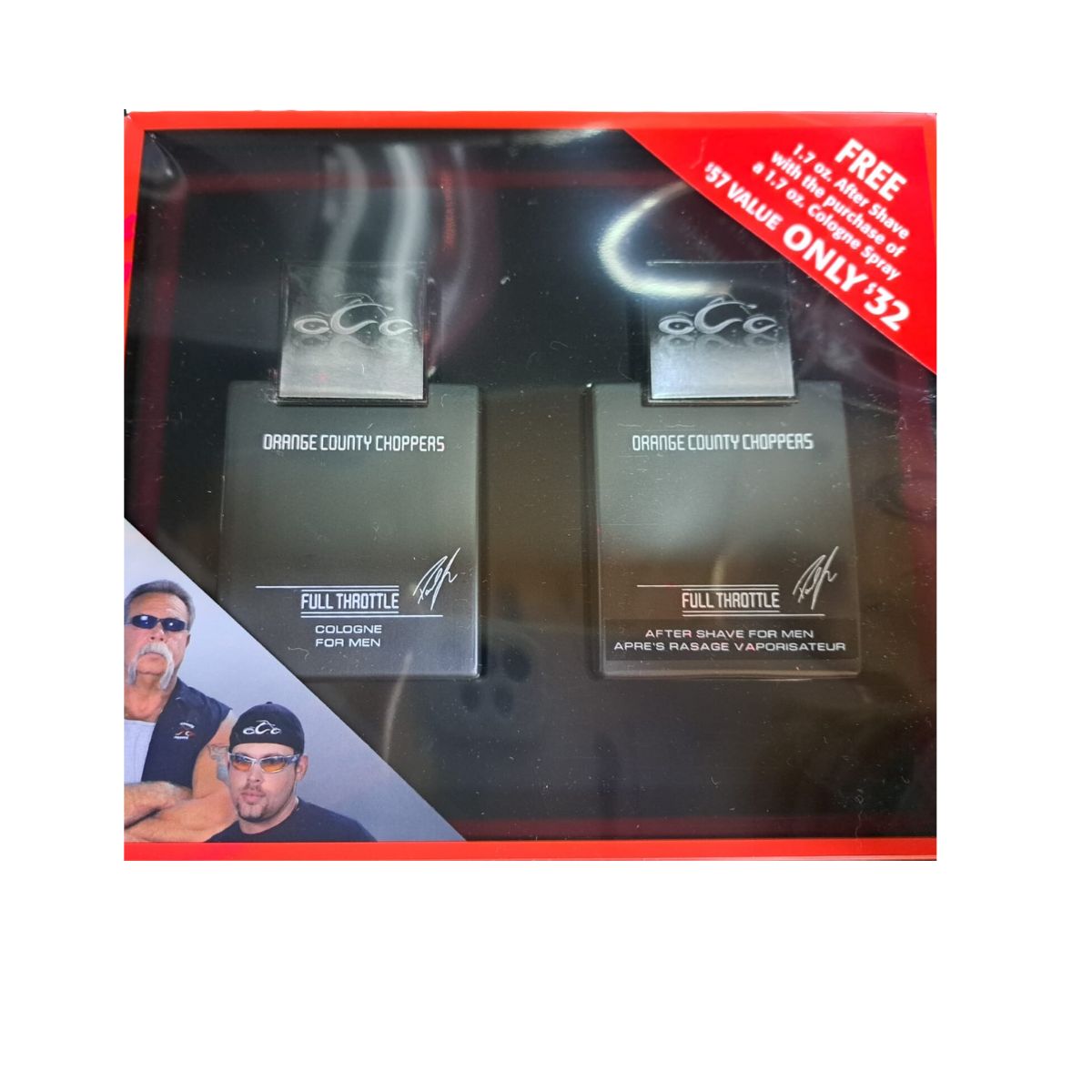 Estuche Full Throttle Orange County Choppers EDC 50ML+ 50ML A/S Hombre