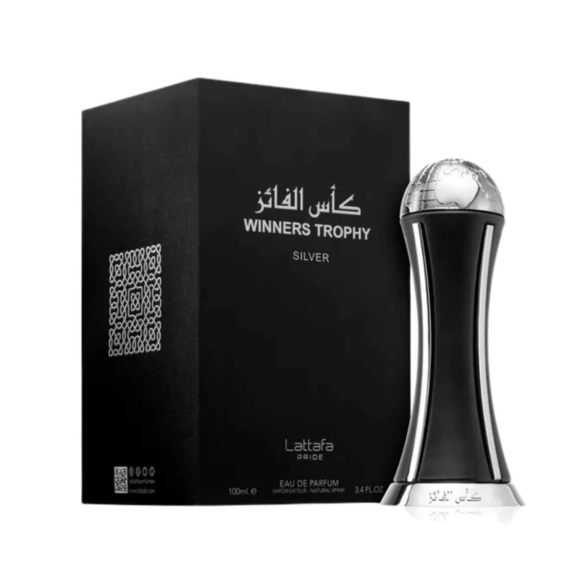 Pride Winner Trophy Silver 100ML Edp Unisex Lattafa-Inspirado en Valentino Uomo Born In Roma Coral Fantasy Valentino