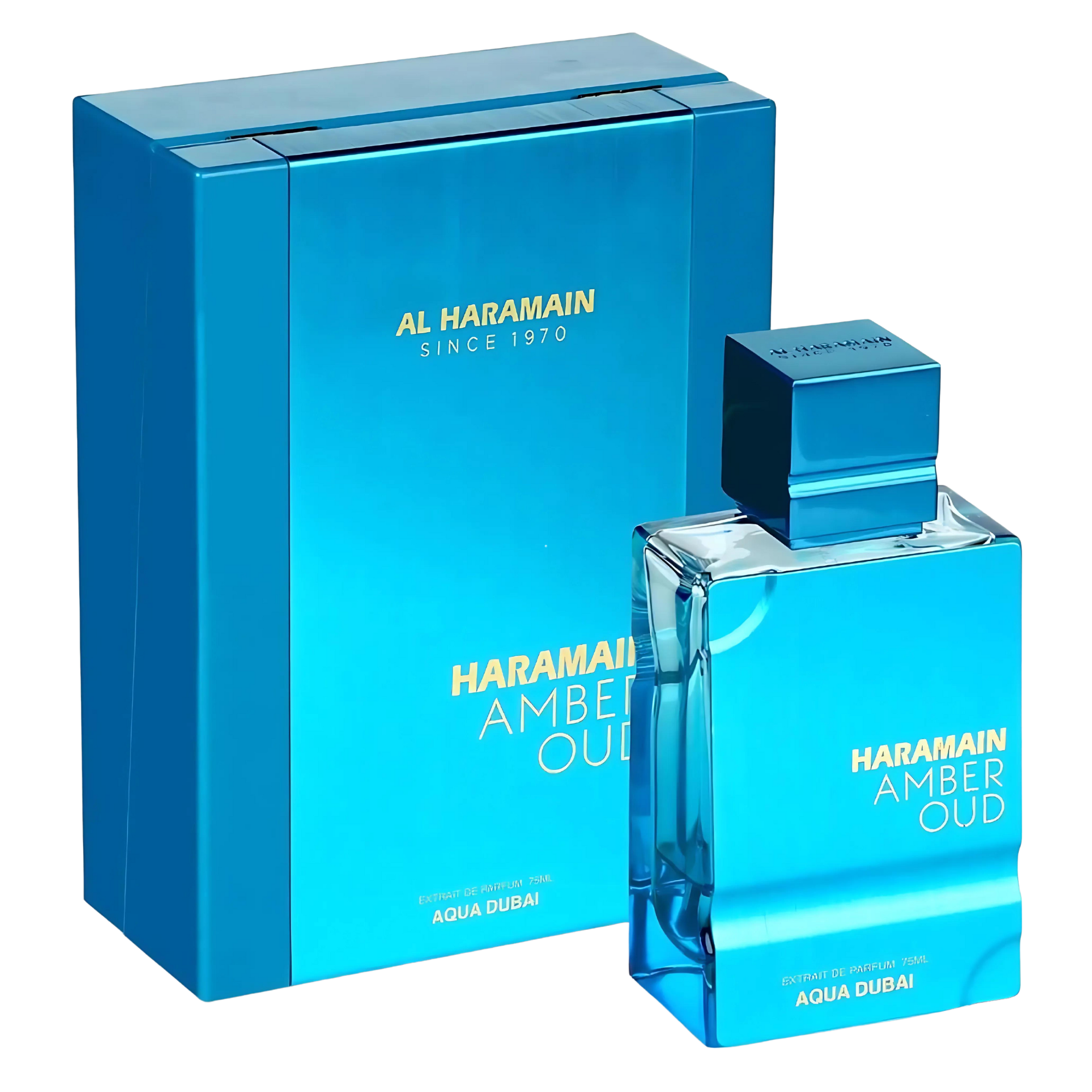 Aqua Dubai Al Haramain Amber Oud Extrait De Parfum 75ML - Inspirado en Imagination de Louis Vuitton