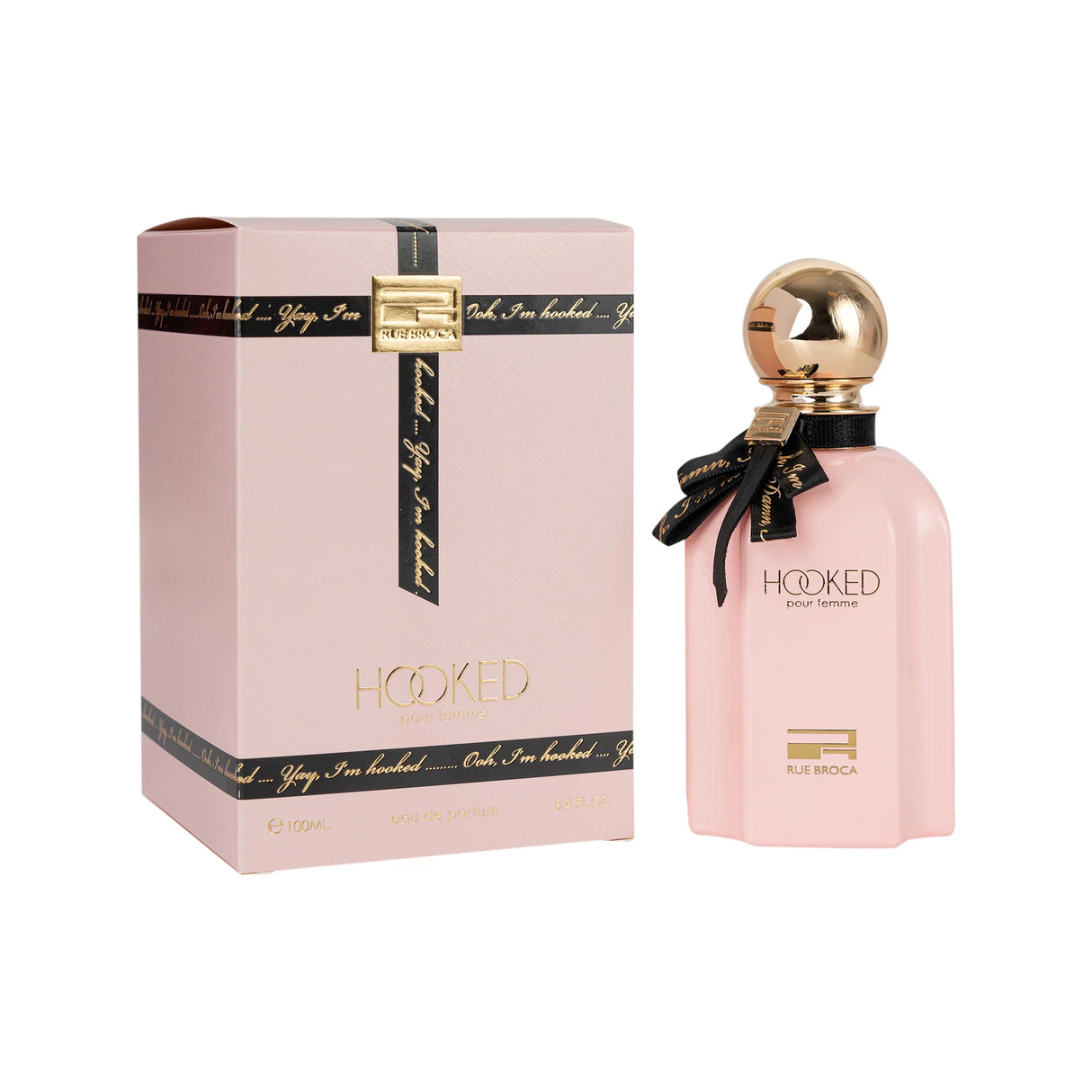 Rue Broca Hooked Edp 100Ml Edp Mujer Afnan Perfume- INSPIRADO EN GUCCI GUILTY ABSOLUTE - GUCCI
