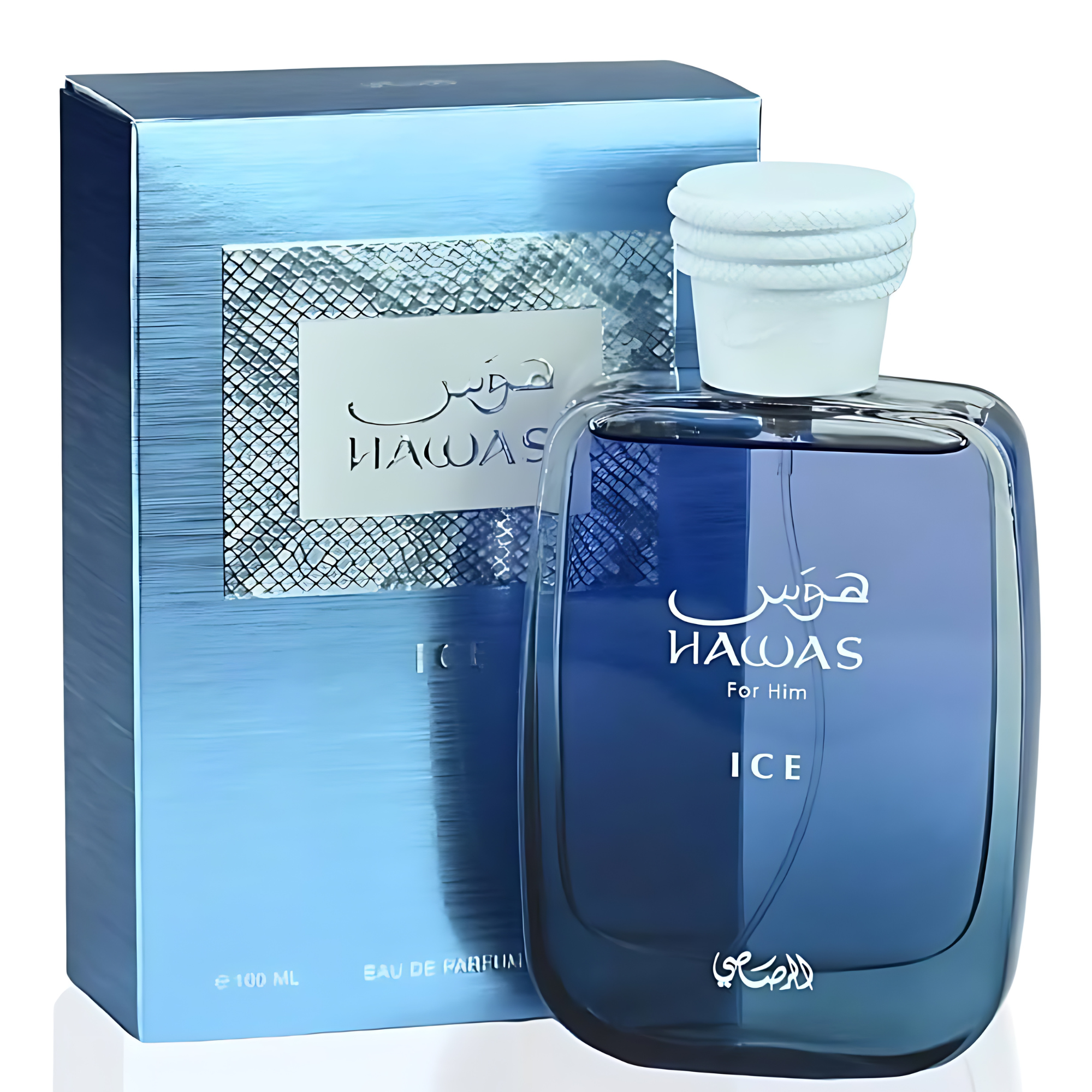 Hawas Ice Rasasi Edp 100ML Hombre - Inspirado en Invictus Aqua (2018) Rabanne