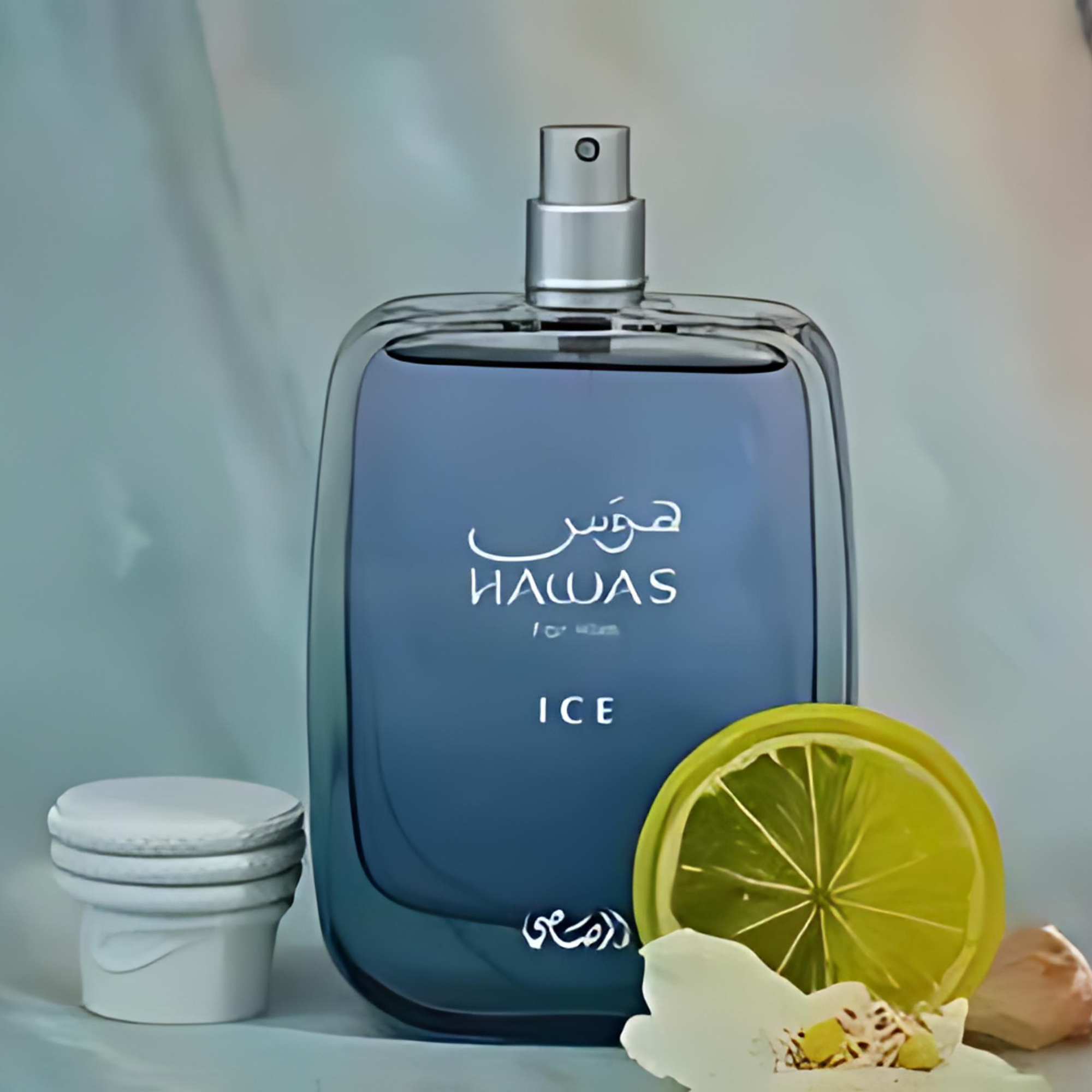 Hawas Ice Rasasi Edp 100ML Hombre - Inspirado en Invictus Aqua (2018) Rabanne