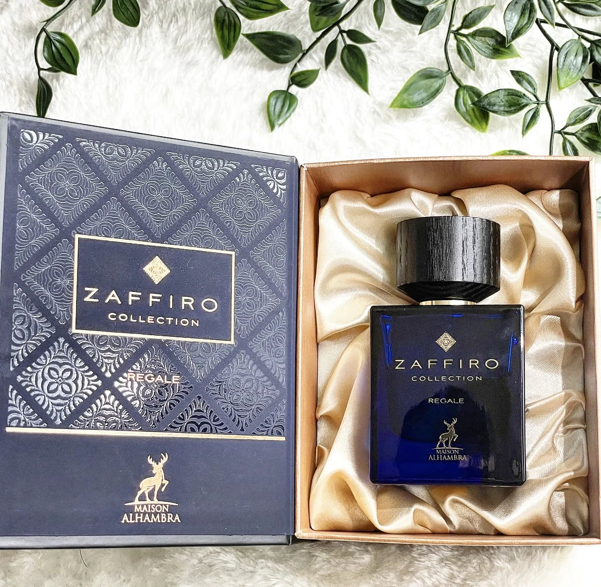 Zaffiro Collection Regale Edp Unisex 100Ml Maison Alhambra- Inspirado en Carved Oud Thameen