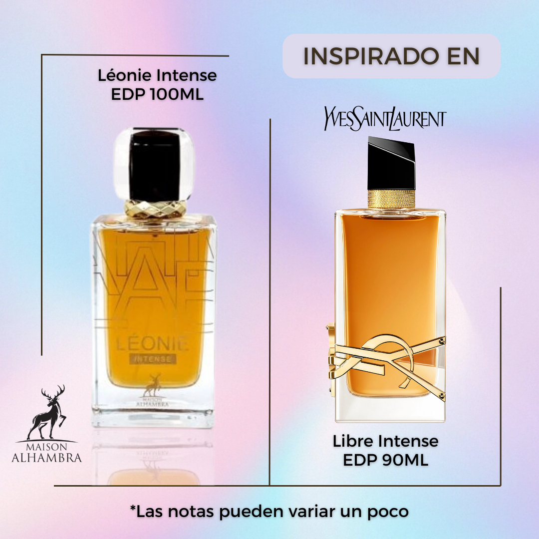 Leonie Intense Maison Alhambra Edp 100Ml Mujer- Inspirado En Libre Intense De YvesSaintLaurent