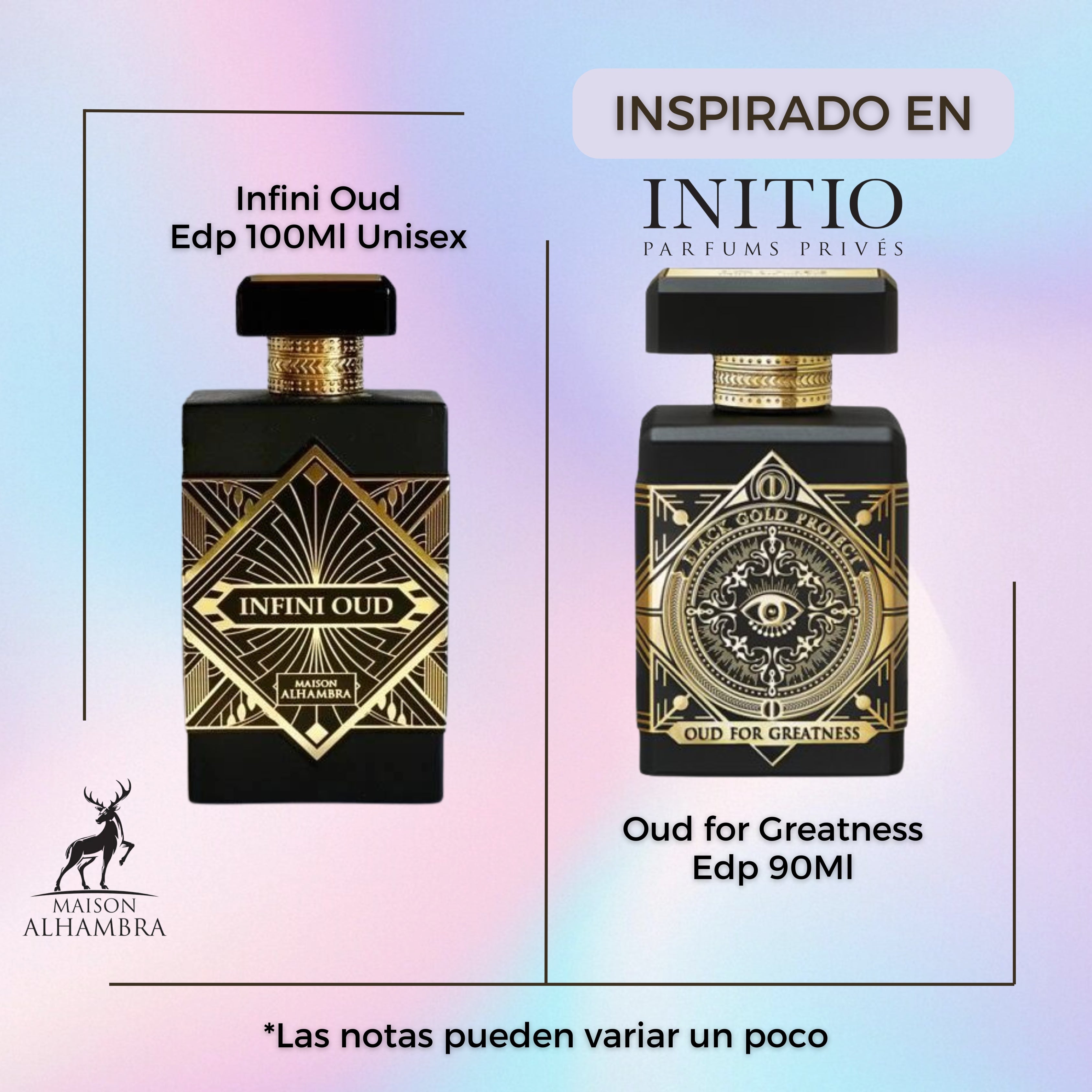 Maison Alhambra Infini Oud EDP 100 ML - Oud for greatness de Initio Parfums