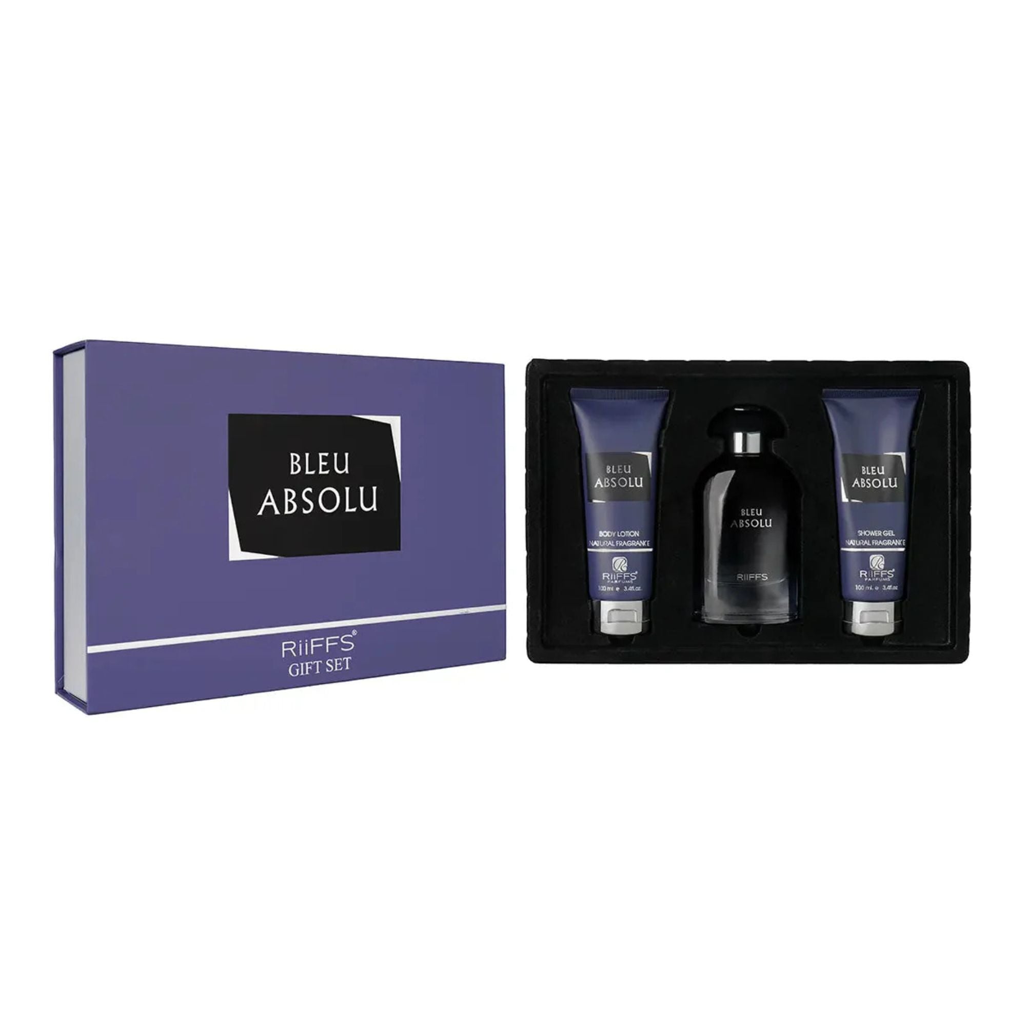 Estuche Belu Absolu Riiffs EDP 100 ML +S/G 100 ML +B/L 100ML Hombre