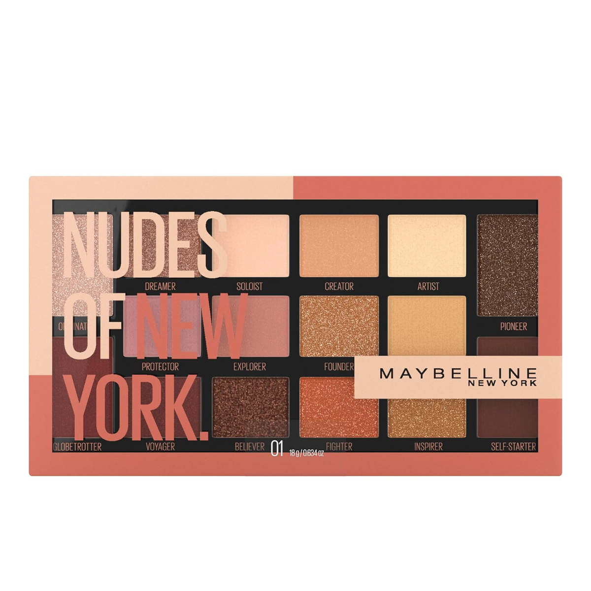MAYBELLINE OJOS PALETTE NUDES OF NEW YORK