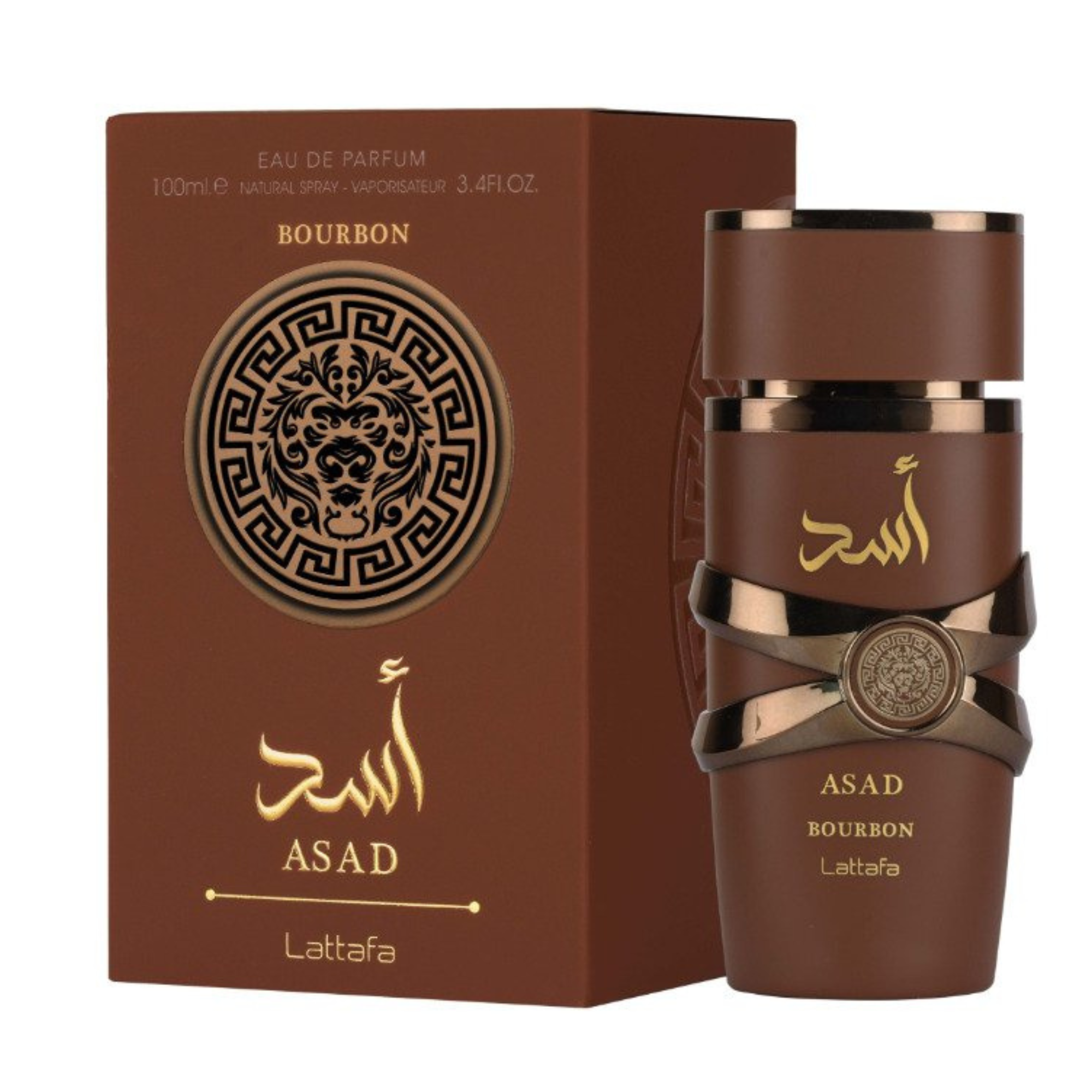 Asad Bourbon Lattafa Edp 100Ml Hombre - Inspirado en The Most Wanted EDP Intense de Azzaro