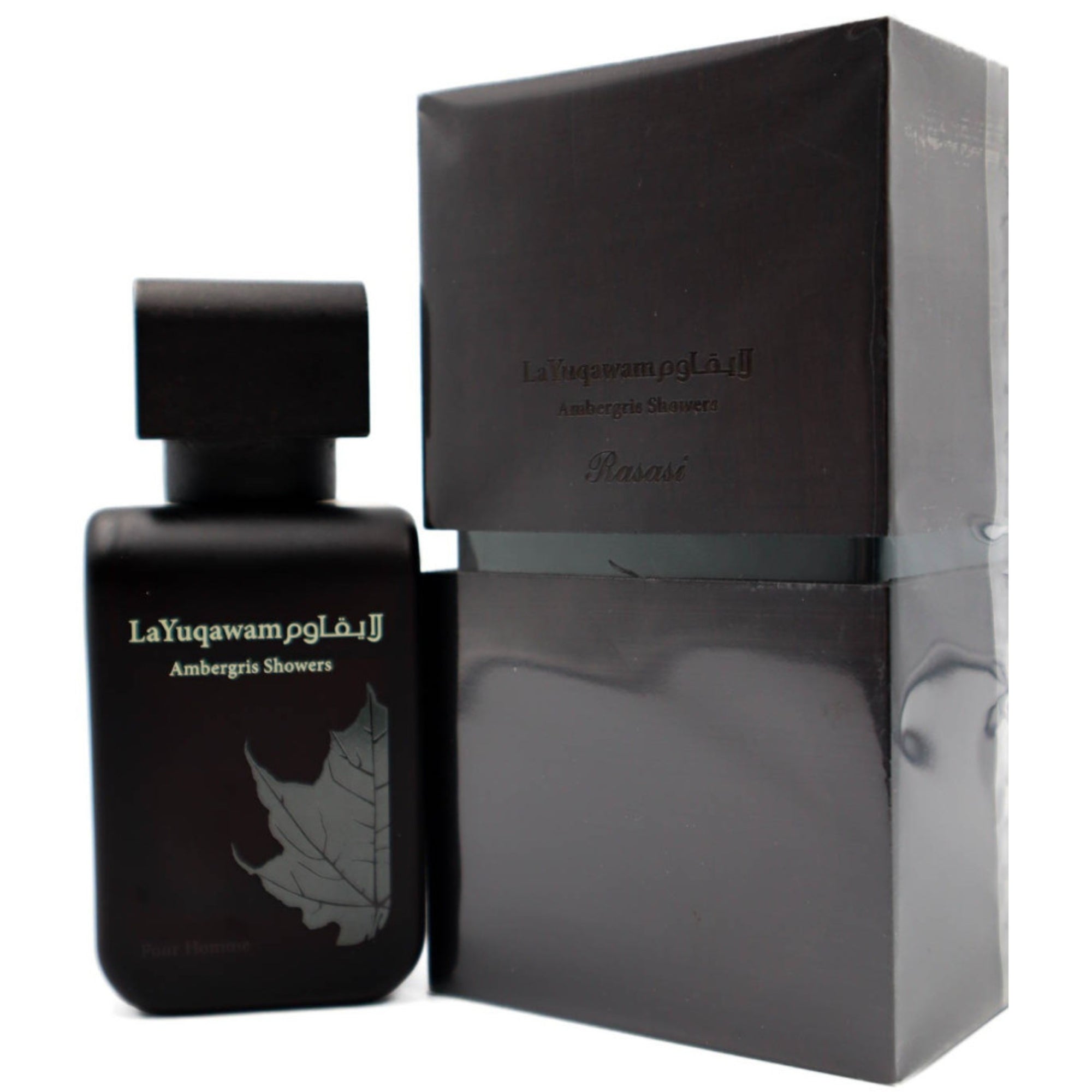 LA YUQAWAM AMBER GRIS SHOWERS RASASI EDP 75ML HOMBRE- Inspirado en Irish Leather Memo Paris