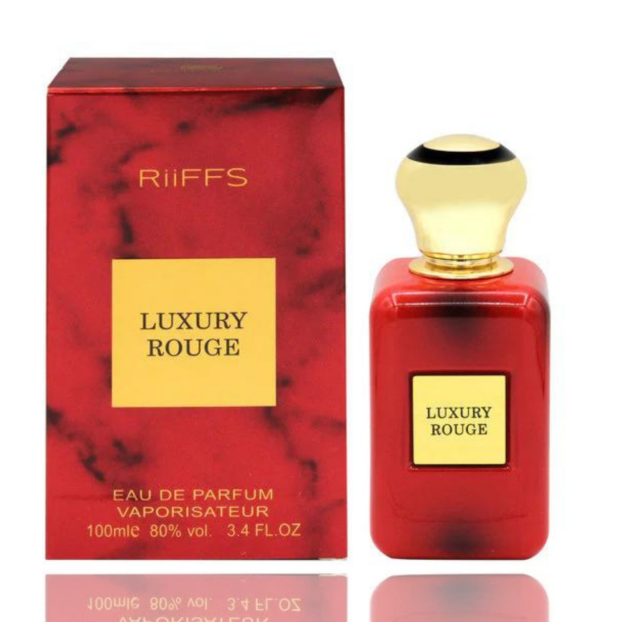 Luxury Rouge Riiffs Edp 100ML Unisex- Inspirado en Armani Prive Rouge Malachite Giorgio Armani