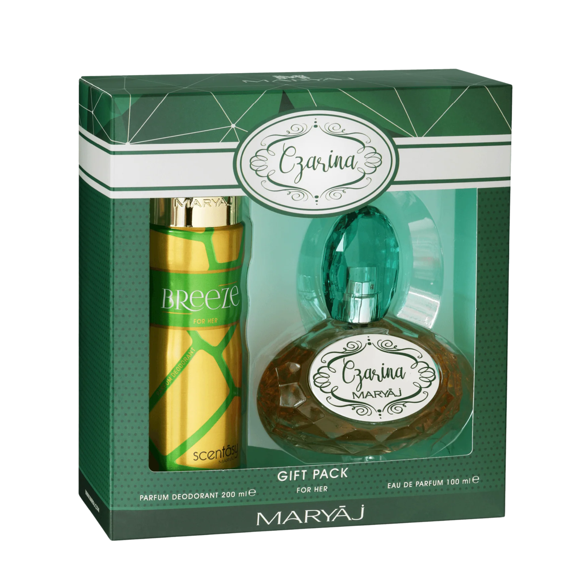 Estuche Czarina For Her Maryaj Edp 100ML +Deo 200ML Mujer