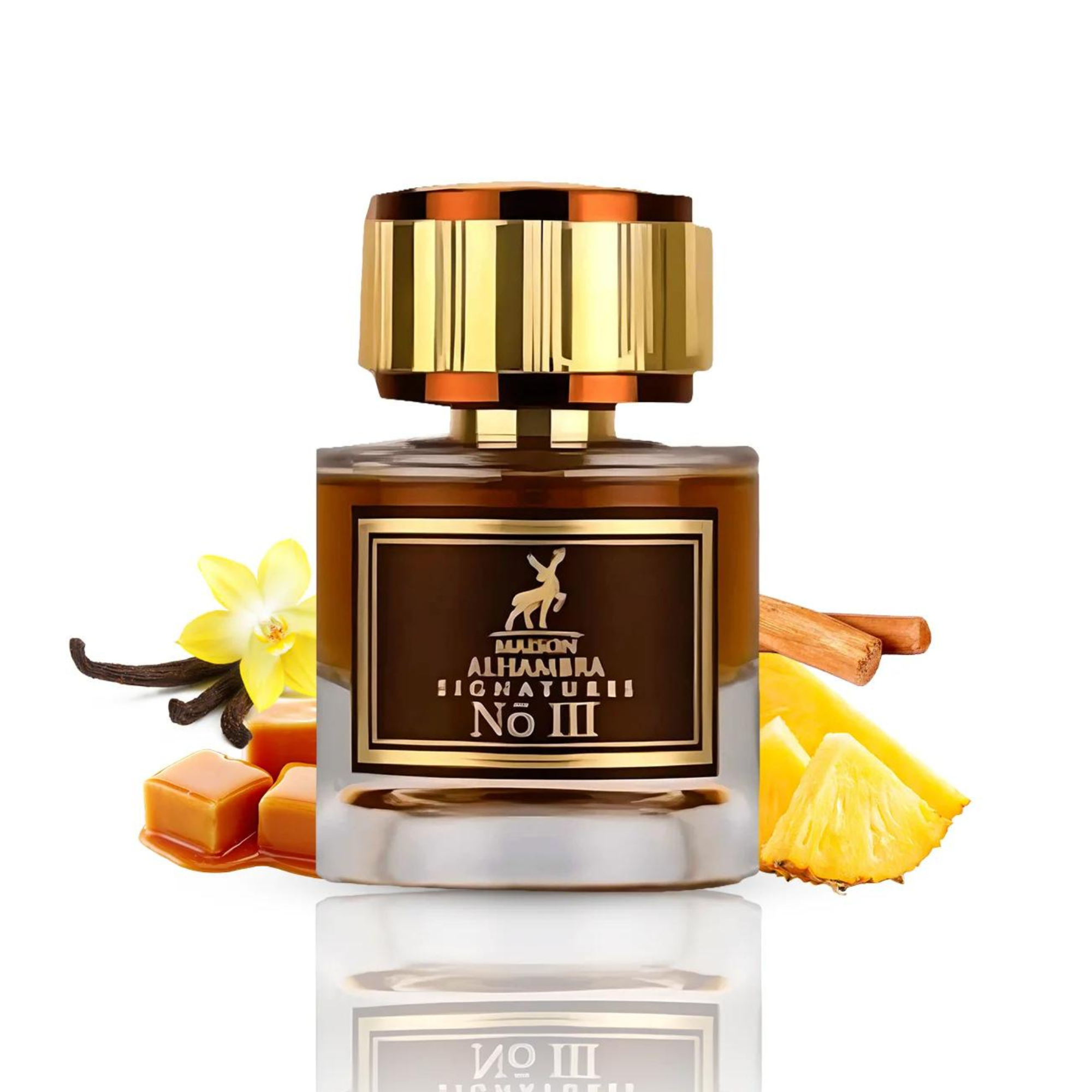 Maison Alhambra Signatures No. III Edp 50ML Unisex- Inspirado en 9 PM Rebel Afnan