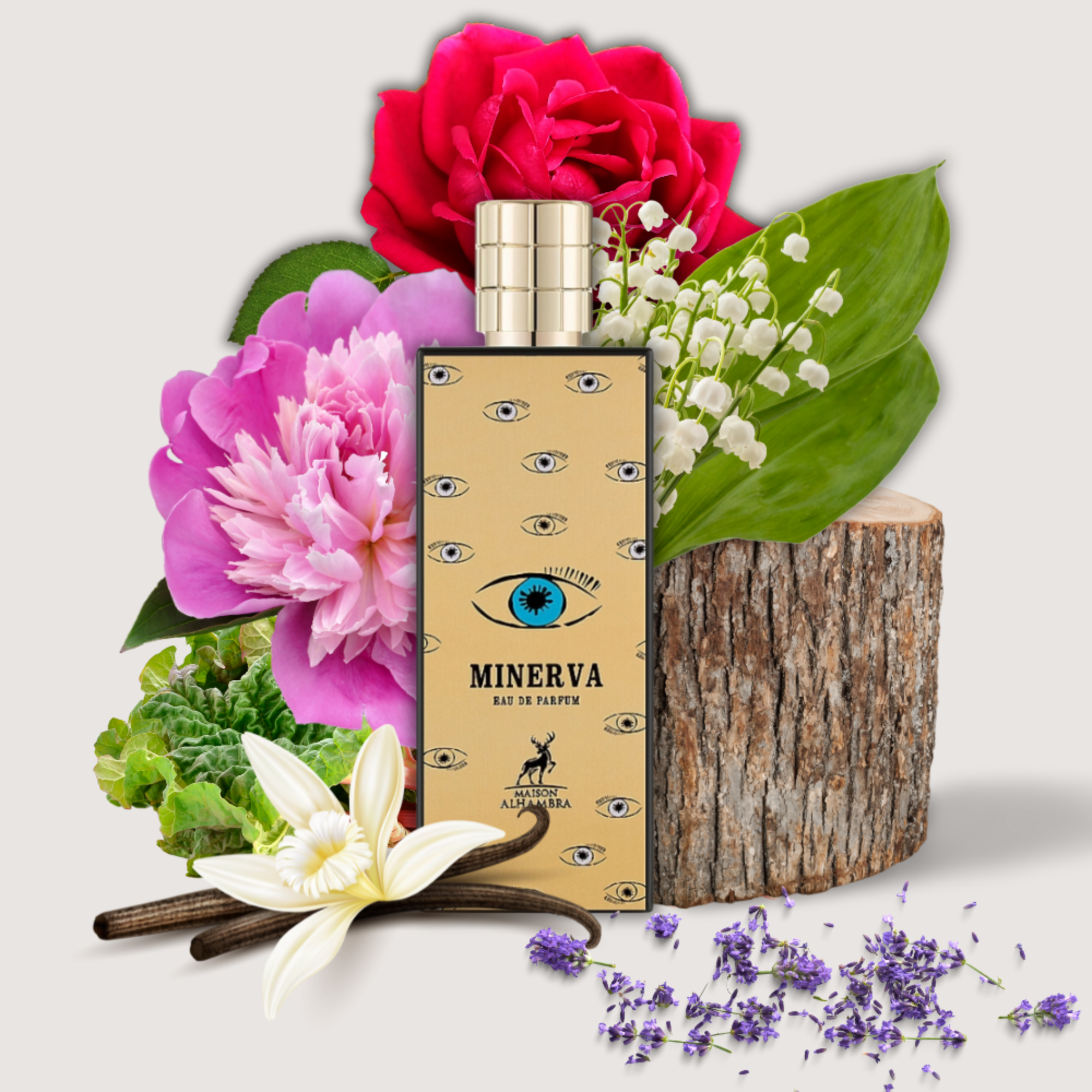 Minerva Maison Alhambra Edp 80ML Unisex- Inspirado en Marfa Memo Paris