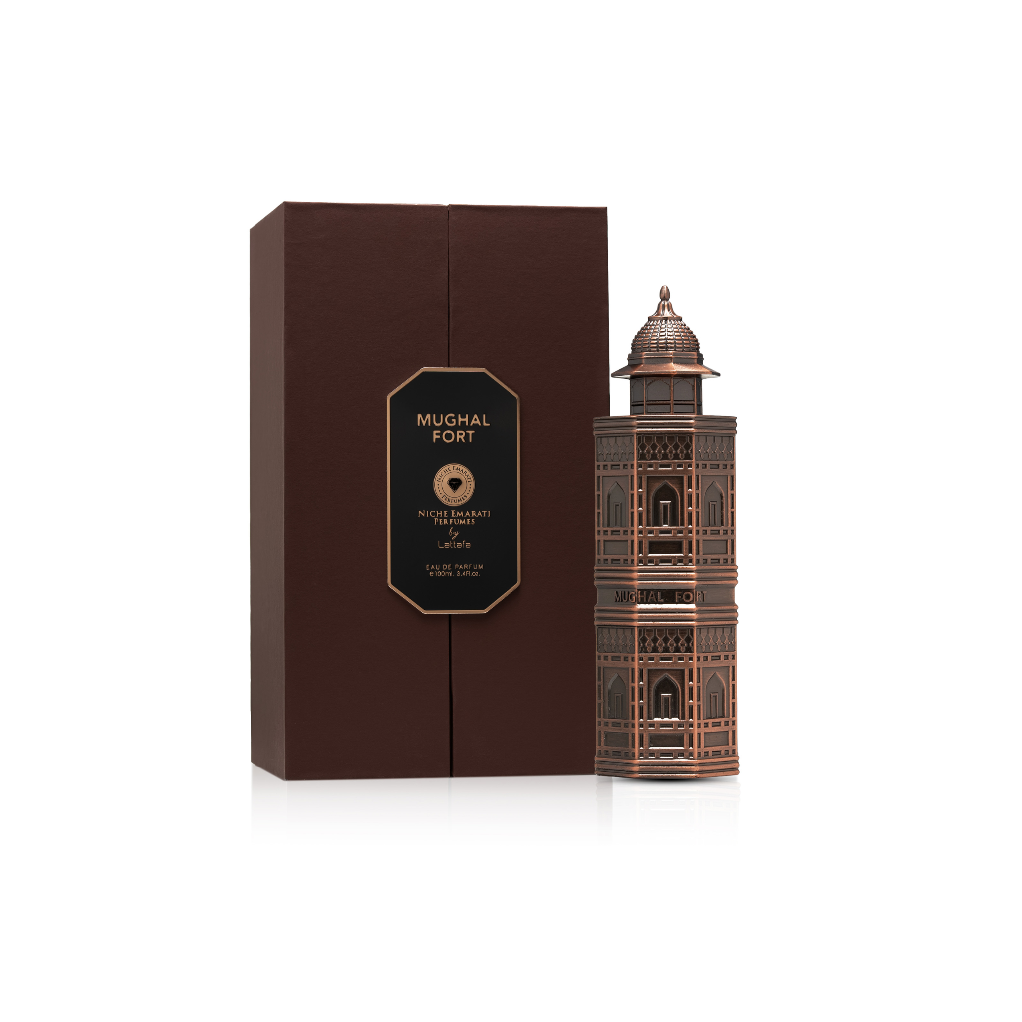 Mughal Fort Niche Emarati Lattafa Edp 100Ml Unisex- Inspirado en Minuit et Demi Fragrance Du Bois