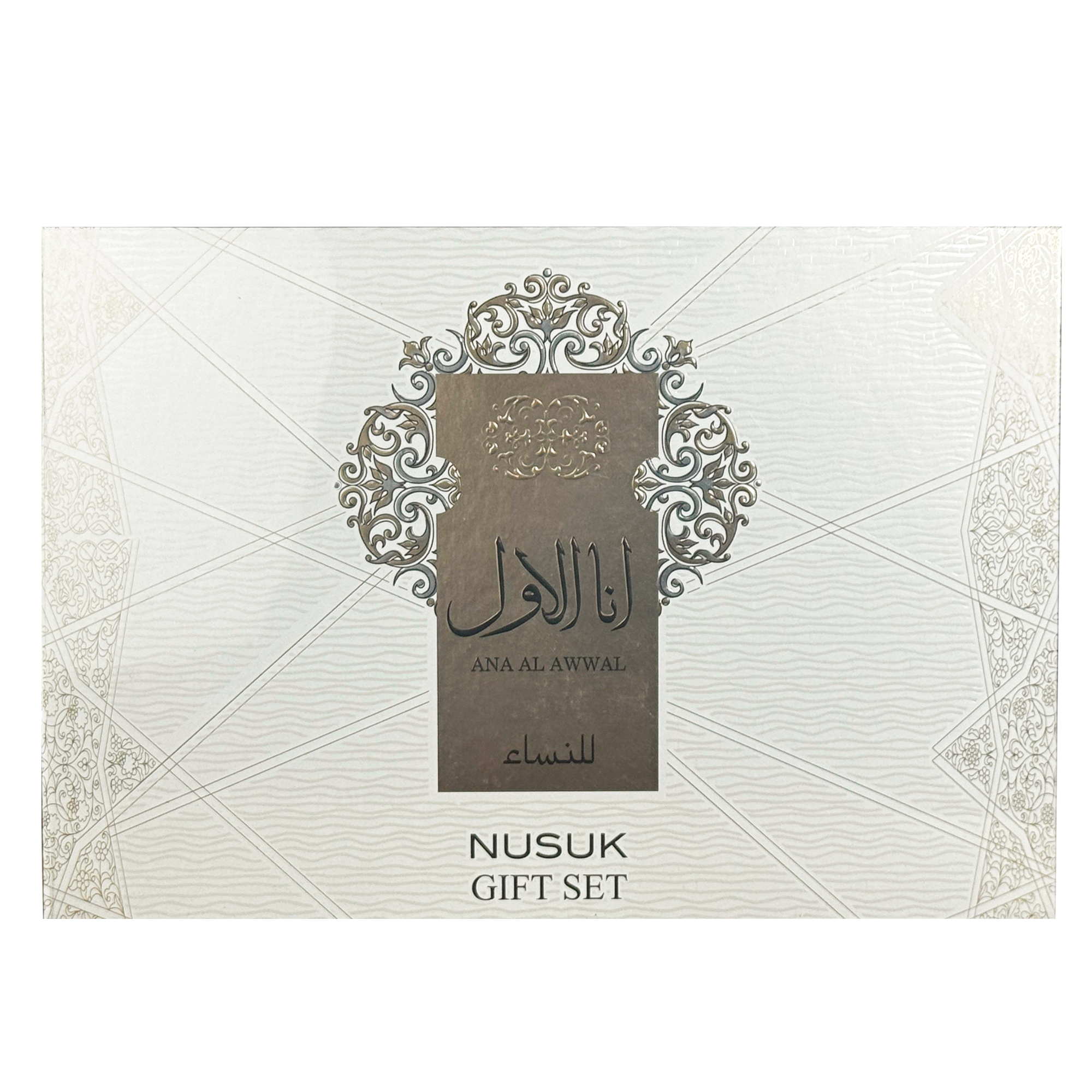 Estuche Ana Al Awwal Nusuk EDP 100ML +S/G 100ML +B/L 100ML Mujer