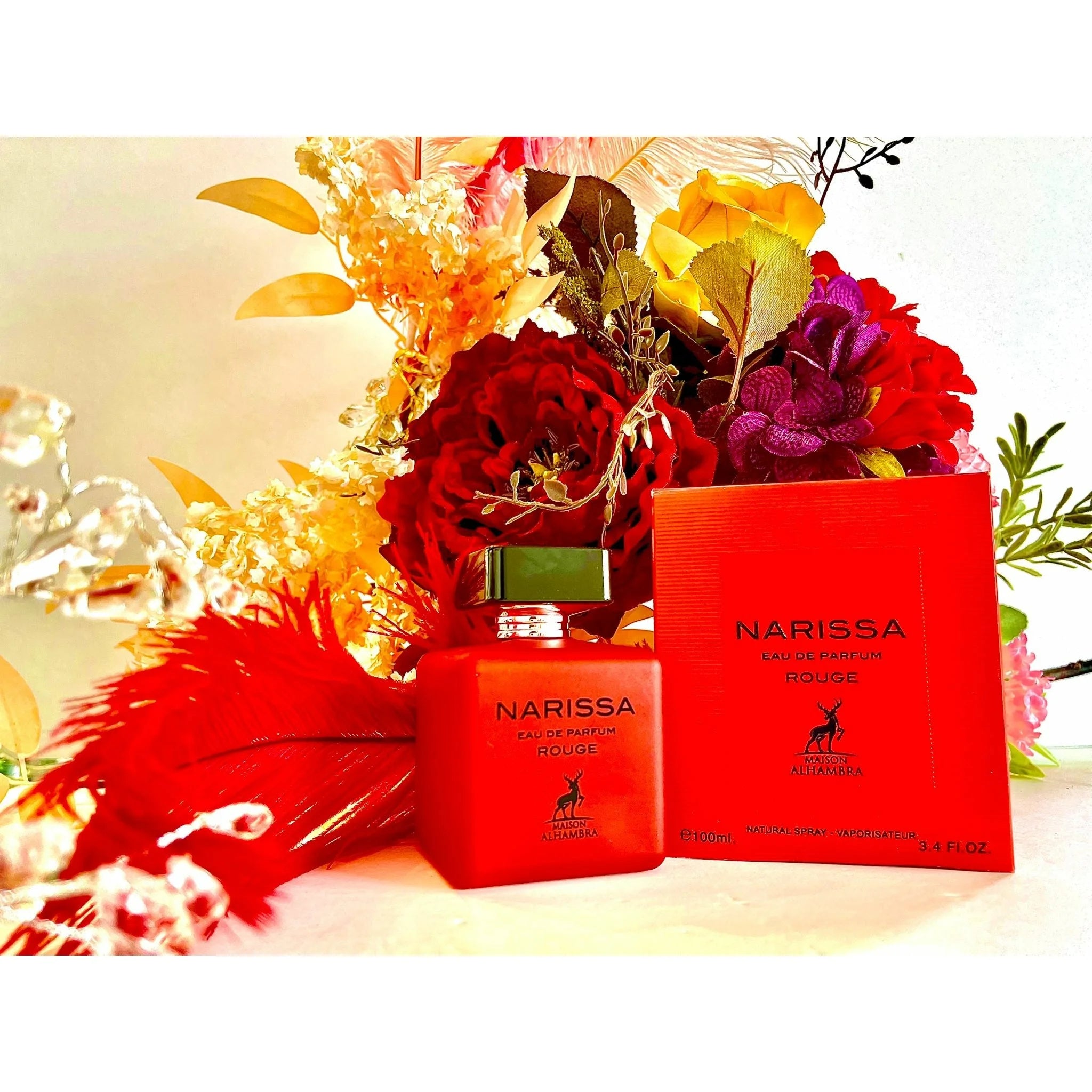 Narissa Rouge Maison Alhambra Edp 100Ml Unisex-Inspirado en Narciso Rouge Narciso Rodriguez