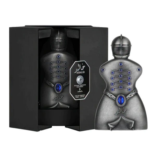 Khalid Niche Emarati Lattafa Edp 80Ml Unisex-Inspirado en Falcon Leather Matiere Premiere