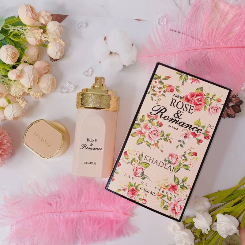 Rose & Romance In Gold Khadlaj Edp 100Ml Mujer- Inspirado en Gucci Bloom Gucci