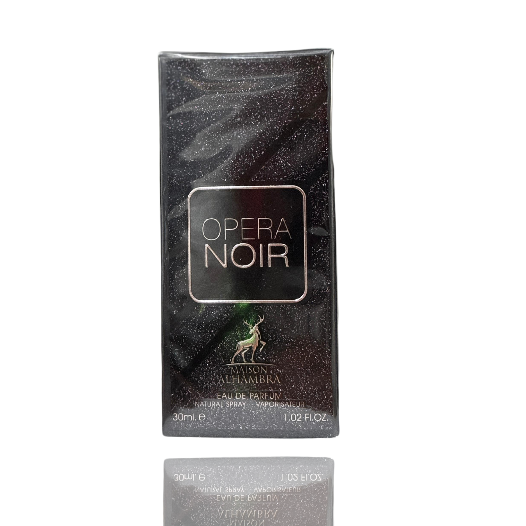 Opera Noir Maison Alhambra Edp 30Ml Unisex-Inspirado en Black Opium Yves Saint Laurent