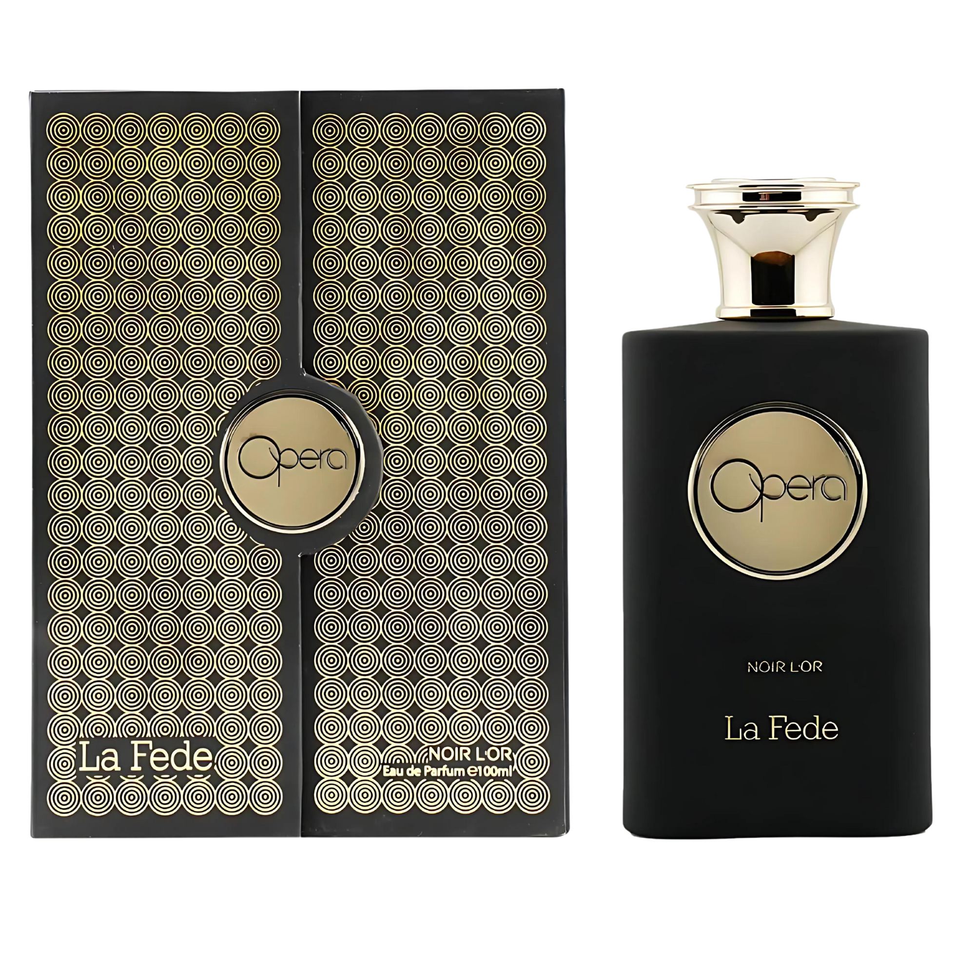 Opera Noir La Fede Edp 100 ML Unisex- Inspirado en Matiere Noire Louis Vuitton