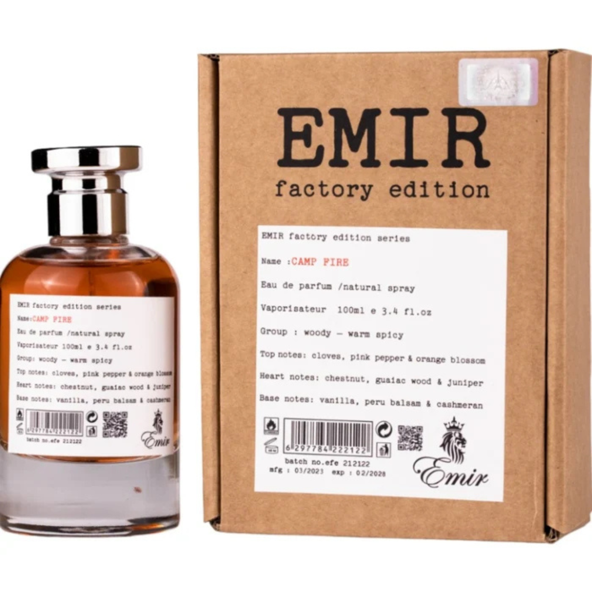 Camp Fire Emir Factory Ediction Paris Corner Edp 100Ml Unisex