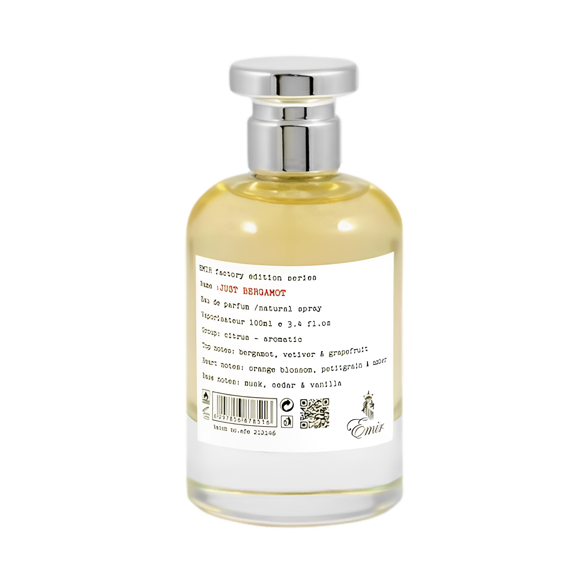 Just Bergamot Emir Factory Ediction Paris Corner Edp 100Ml Unisex
