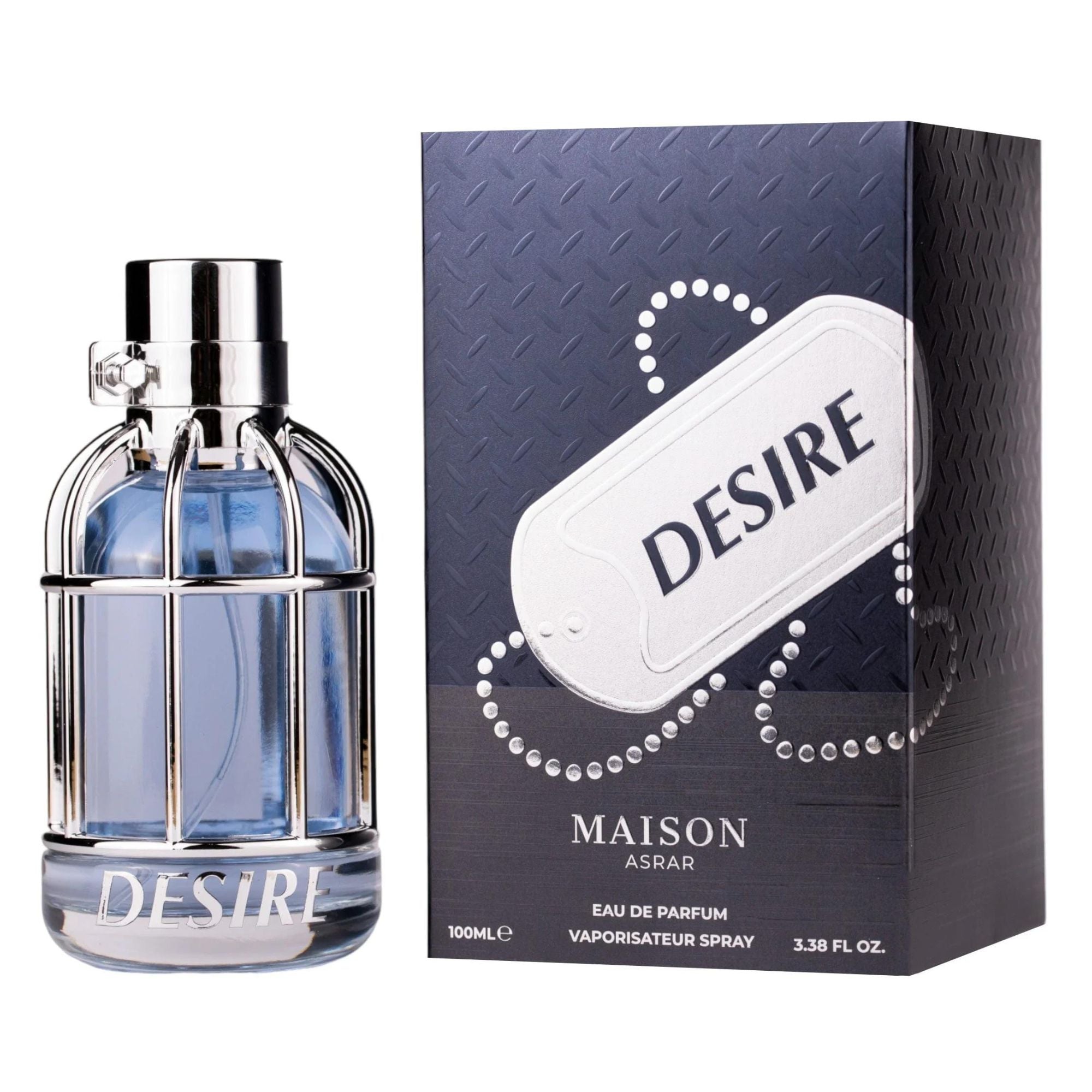 Desire Maison Asrar Edp 100Ml Hombre- Inspirado en Desire Blue Alfred Dunhill