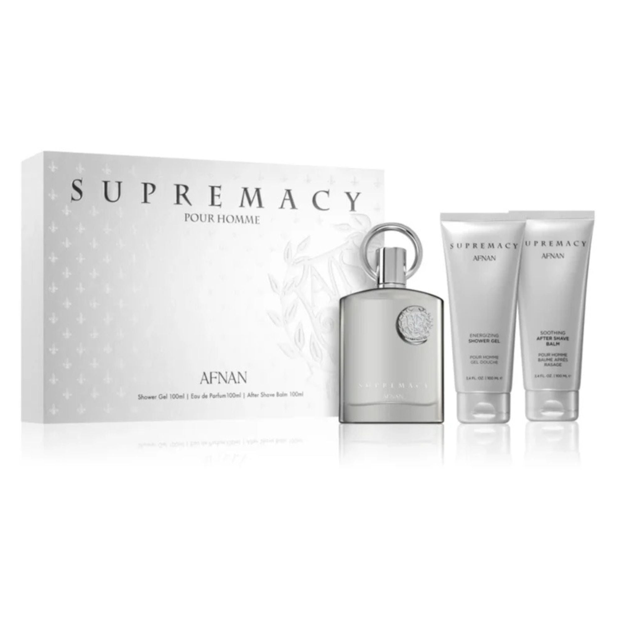 Estuche Supermancy Afnan 100ML+100ML S/G+100ML A/S Hombre- Inspirado en Aventus Creed
