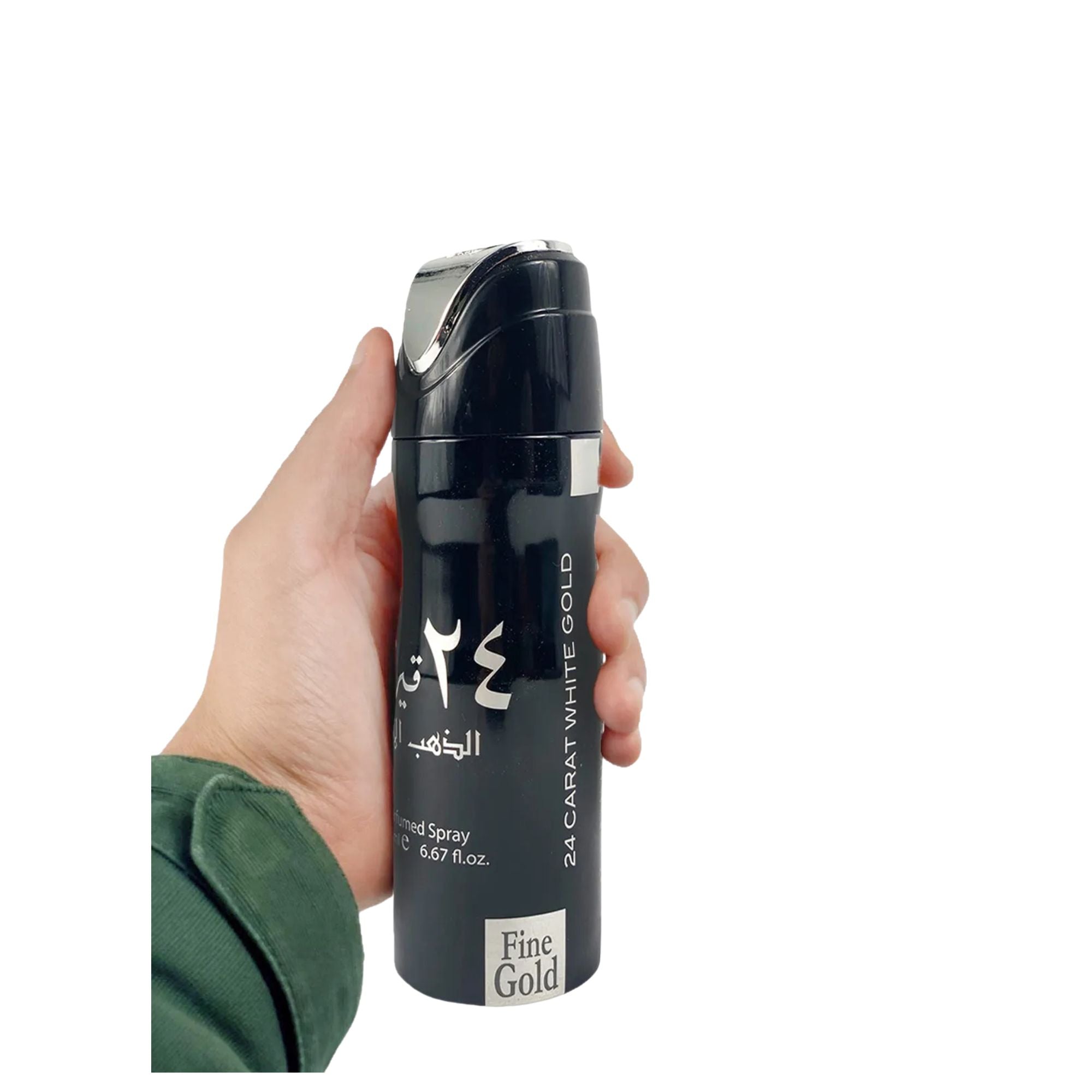 Desodorante 24 Carat White Gold Lattafa Spray 200Ml Unisex