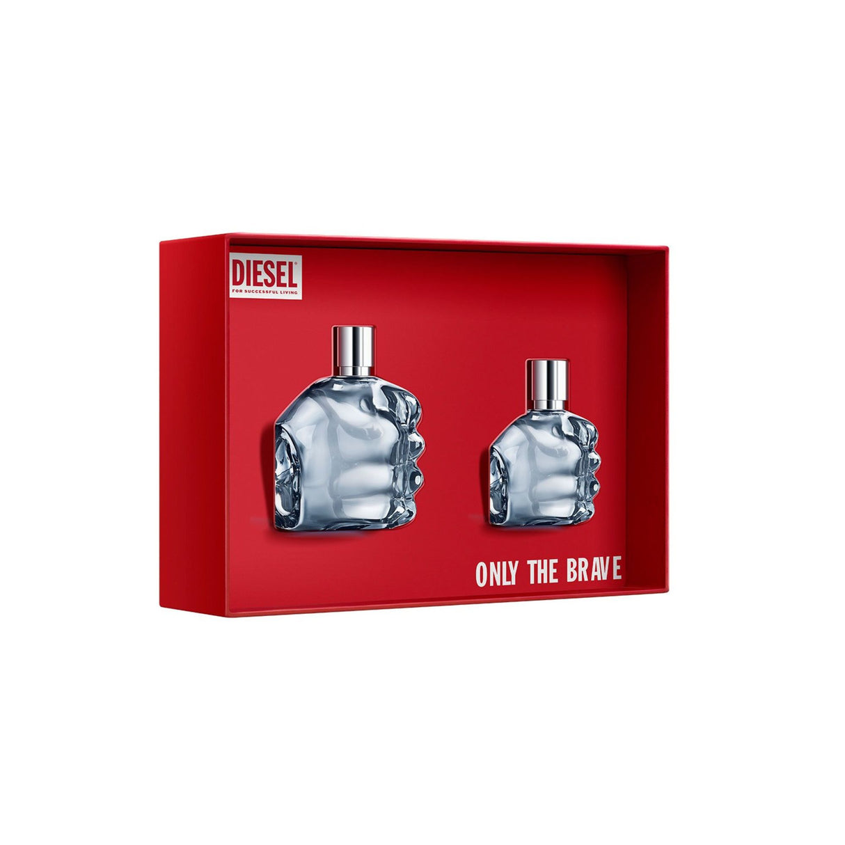 Estuche Diesel Only The Brave Rojo Edt 125ML+35ML Hombre