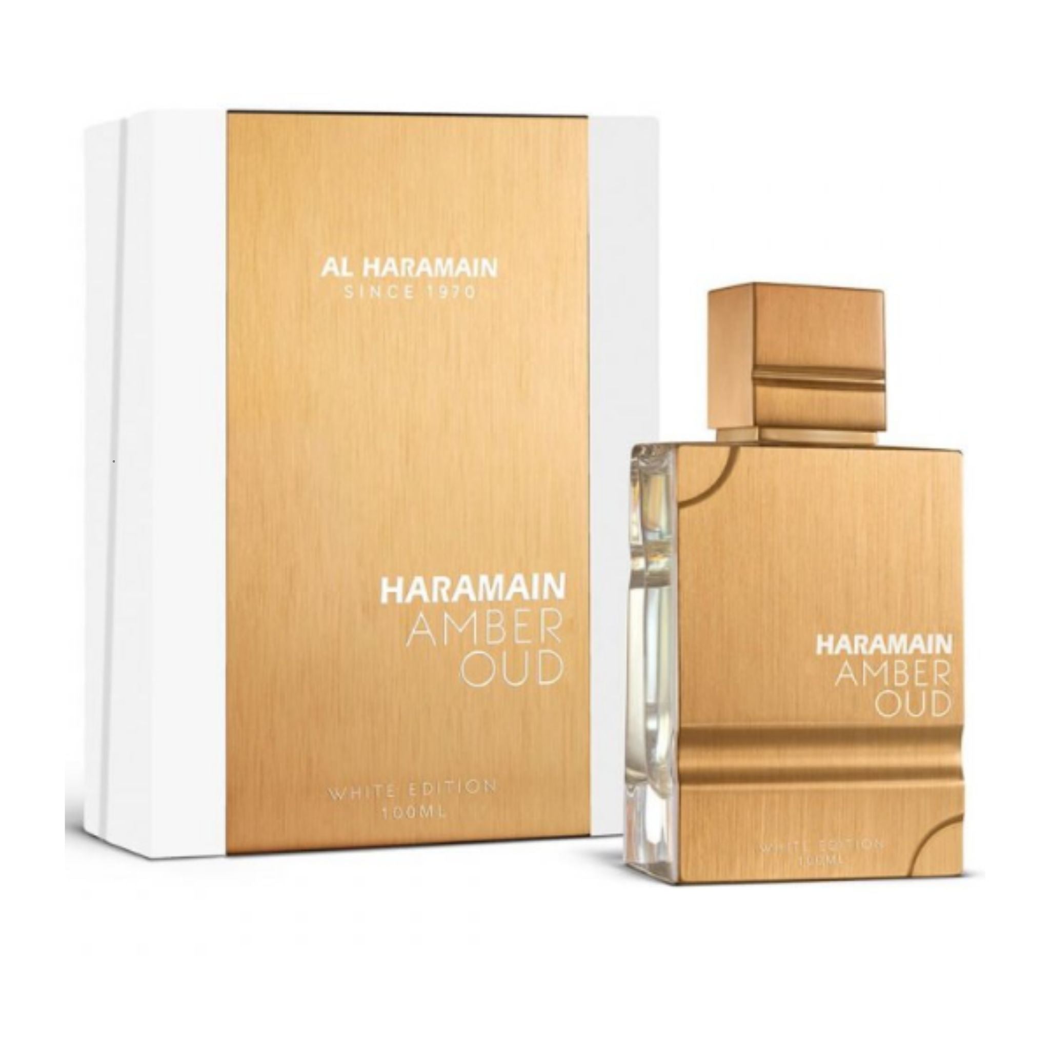 Amber Oud Al Haramain White Edition EDP 100ML Mujer- Inspirado en Coco Mademoiselle Eau de Toilette Chanel