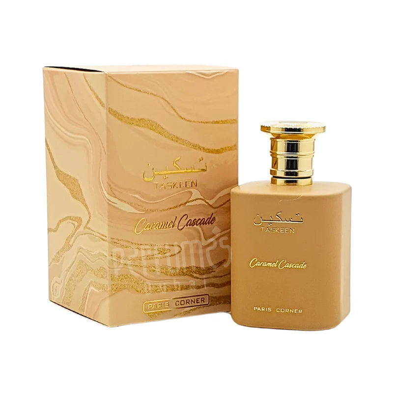 Taskeen Caramel Cascade Paris Corner Edp 100Ml Unisex- Inspirado en Eclaire Lattafa Perfumes