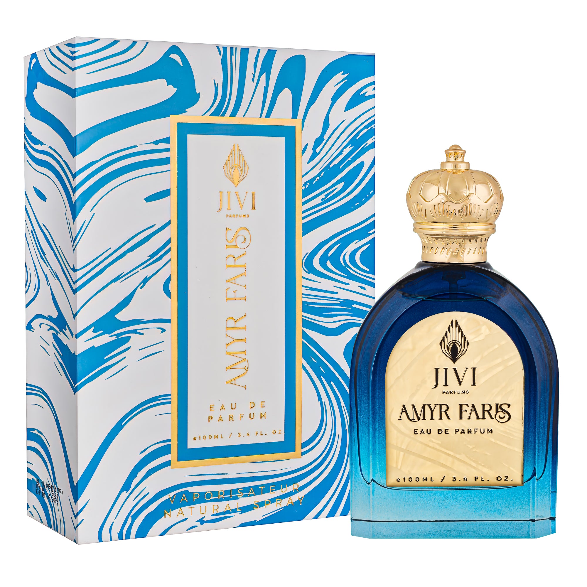 Amyr Faris Jivi Parfums Edp 100ML Unisex - Inspirado en Torino 21 de Xerjoff.