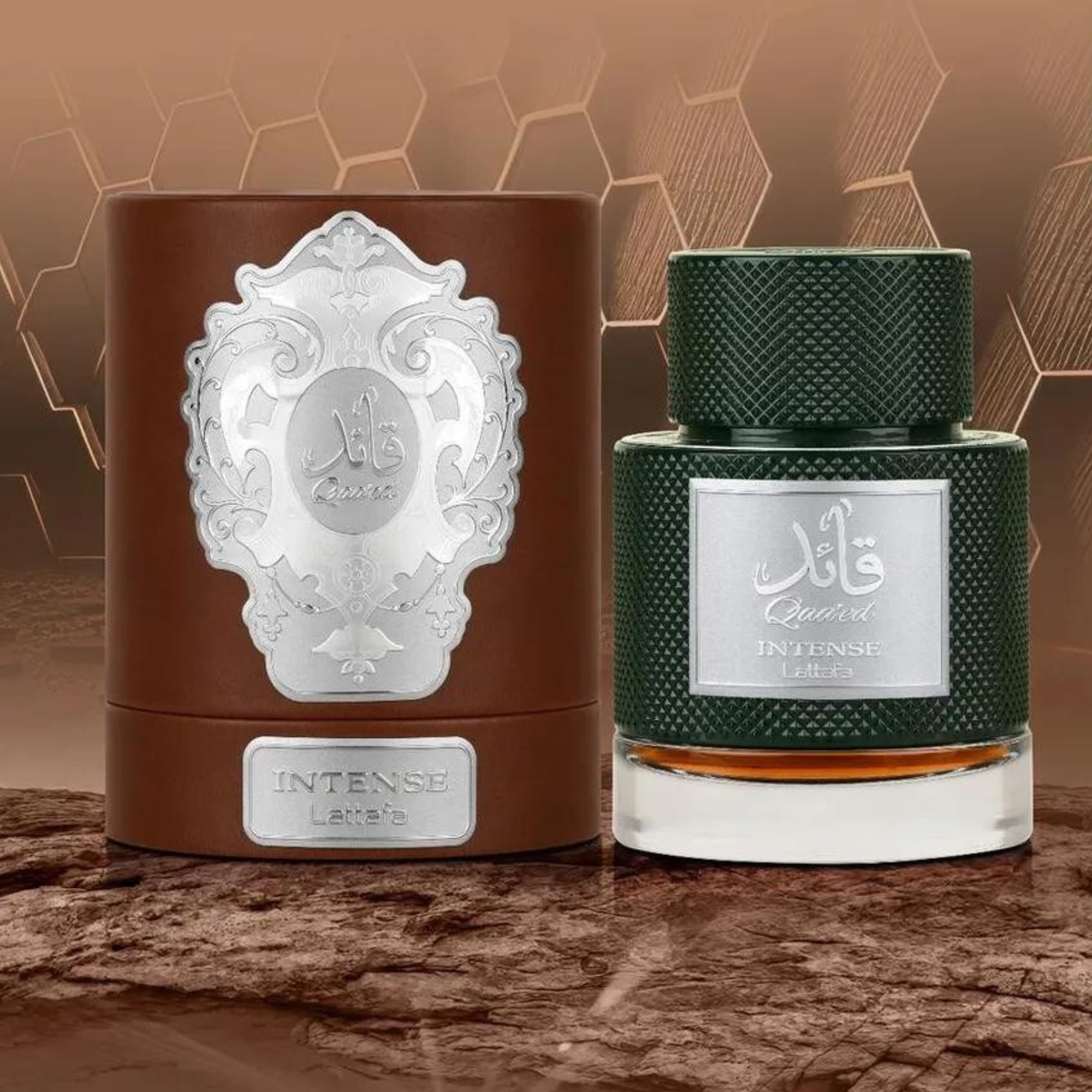 Qaaed Intense Lattafa Edp 100ML Unisex- Inspirado en Gentleman Eau de Parfum Reserve Privee Givenchy