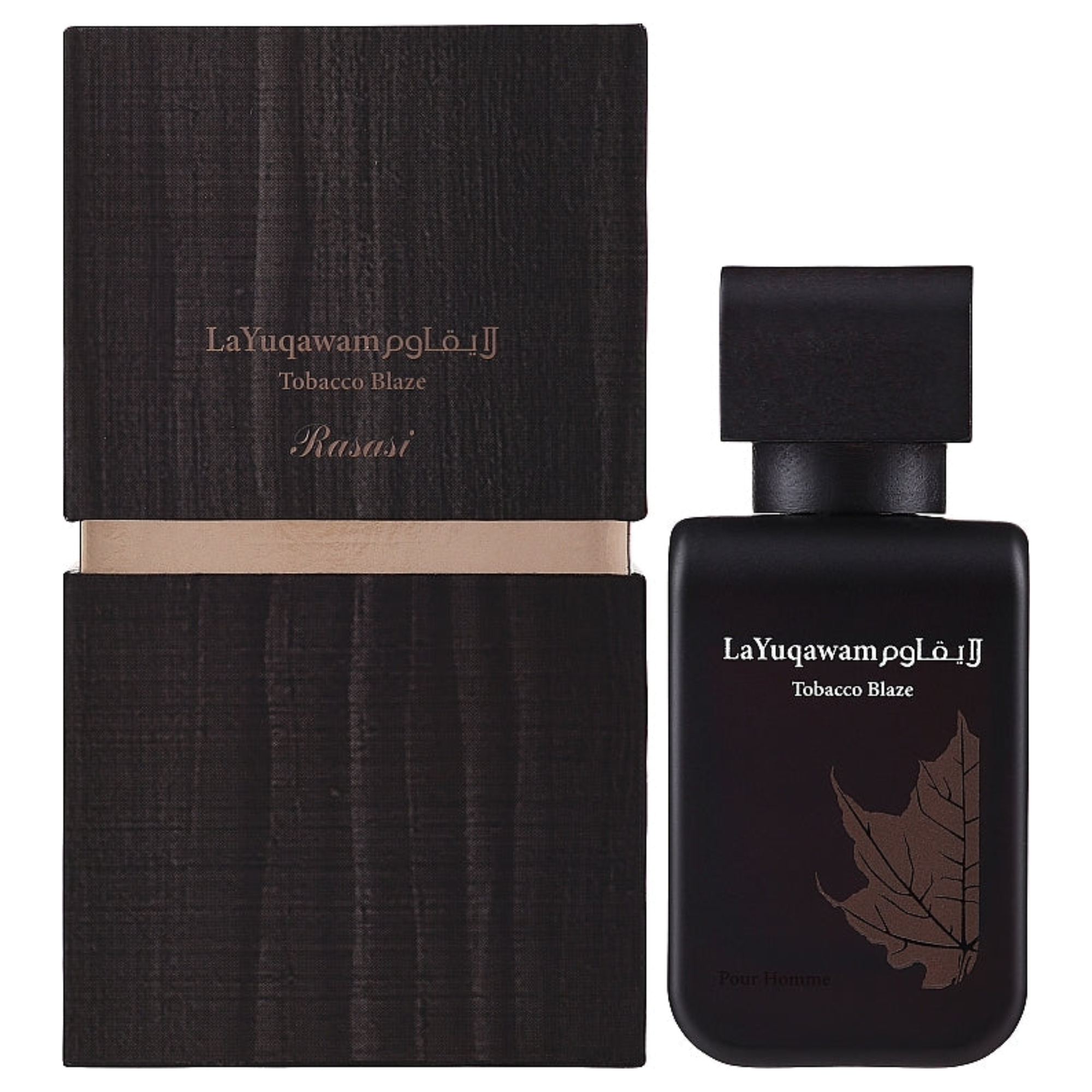 LA YUQAWAM TOBACCO BLAZE RASASI EDP 75ML HOMBRE- Inspirado en Shuhrah Pour Homme Rasasi