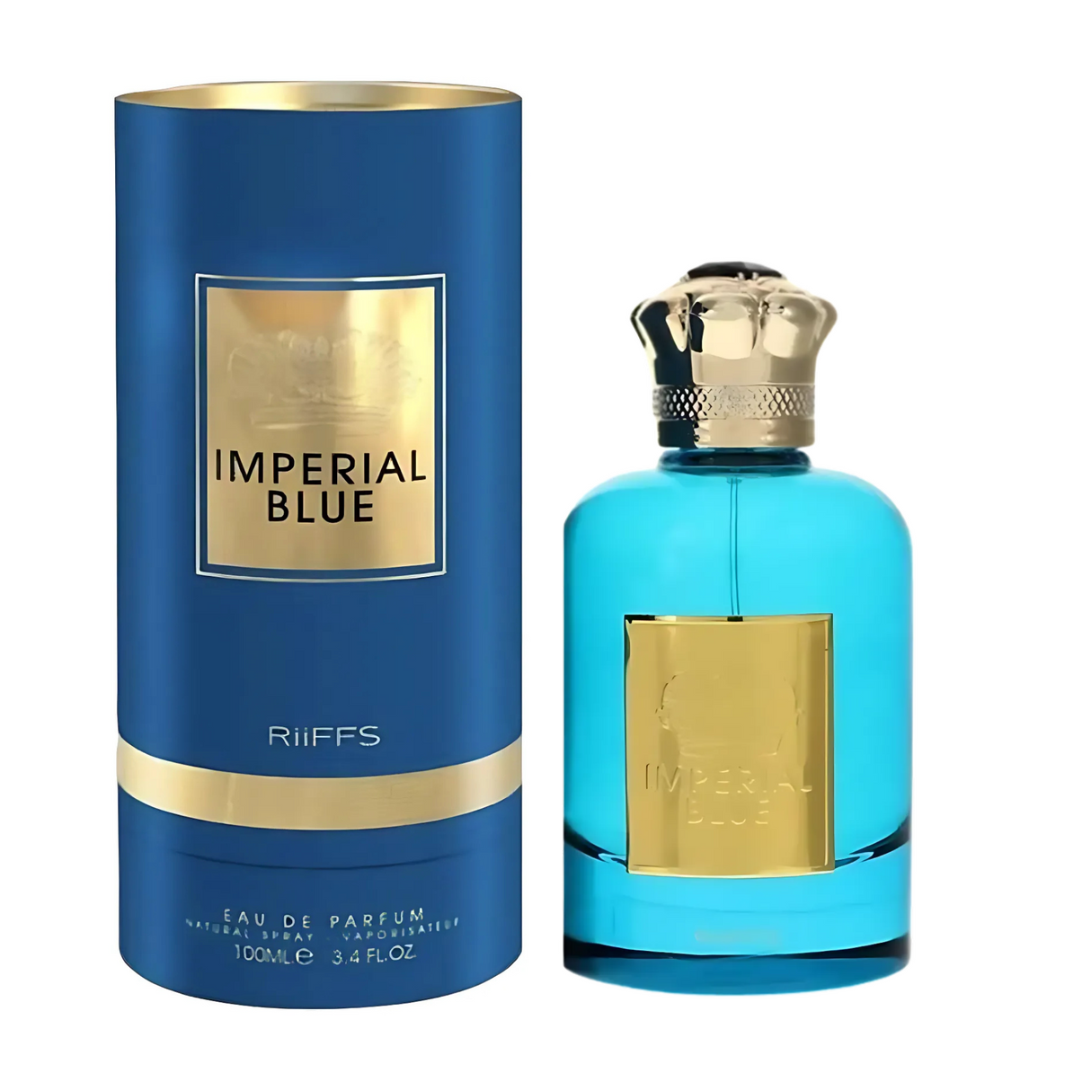 Imperial Blue Riiffs Edp 100Ml Hombre - Inspirado De Versace Eros Edt