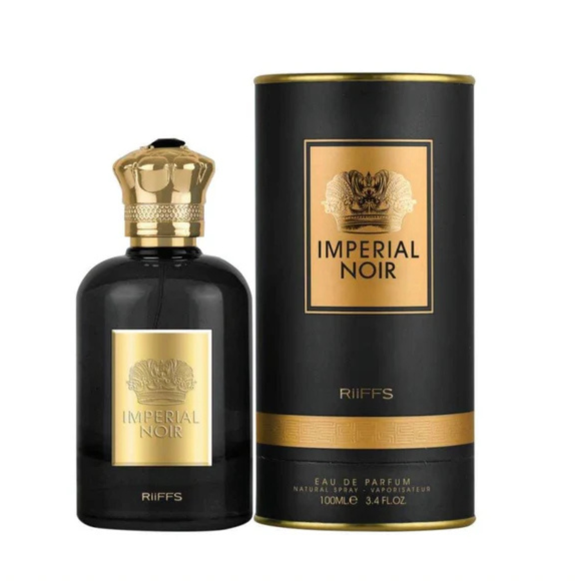 Imperial Noir Edp Riiffs 100ML Hombre- Inspirado en Invictus Victory Rabanne
