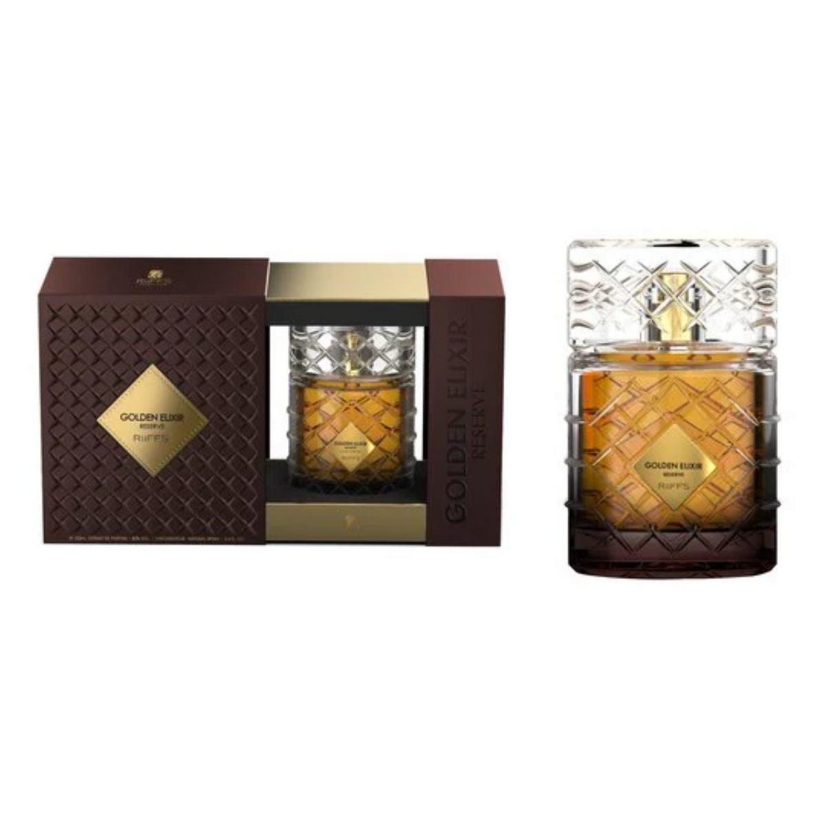 Golden Elixir Reserve Riiffs Extrait De Parfum 100ML Unisex- Inspirado en Angels' Share By Kilian