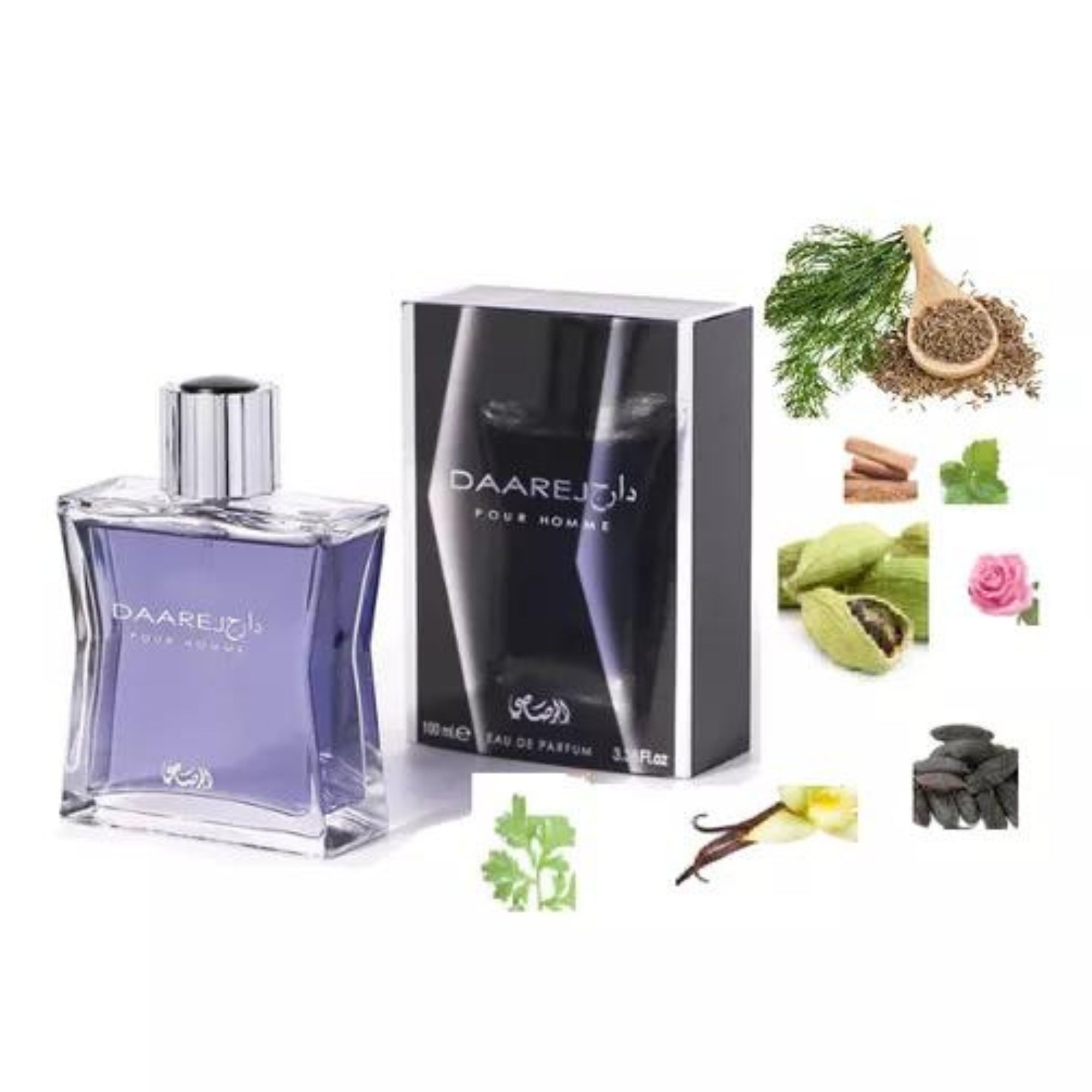 Rasasi Daarej Edp 100 Ml Hombre - Inspirado en V Pour Homme de Valentino