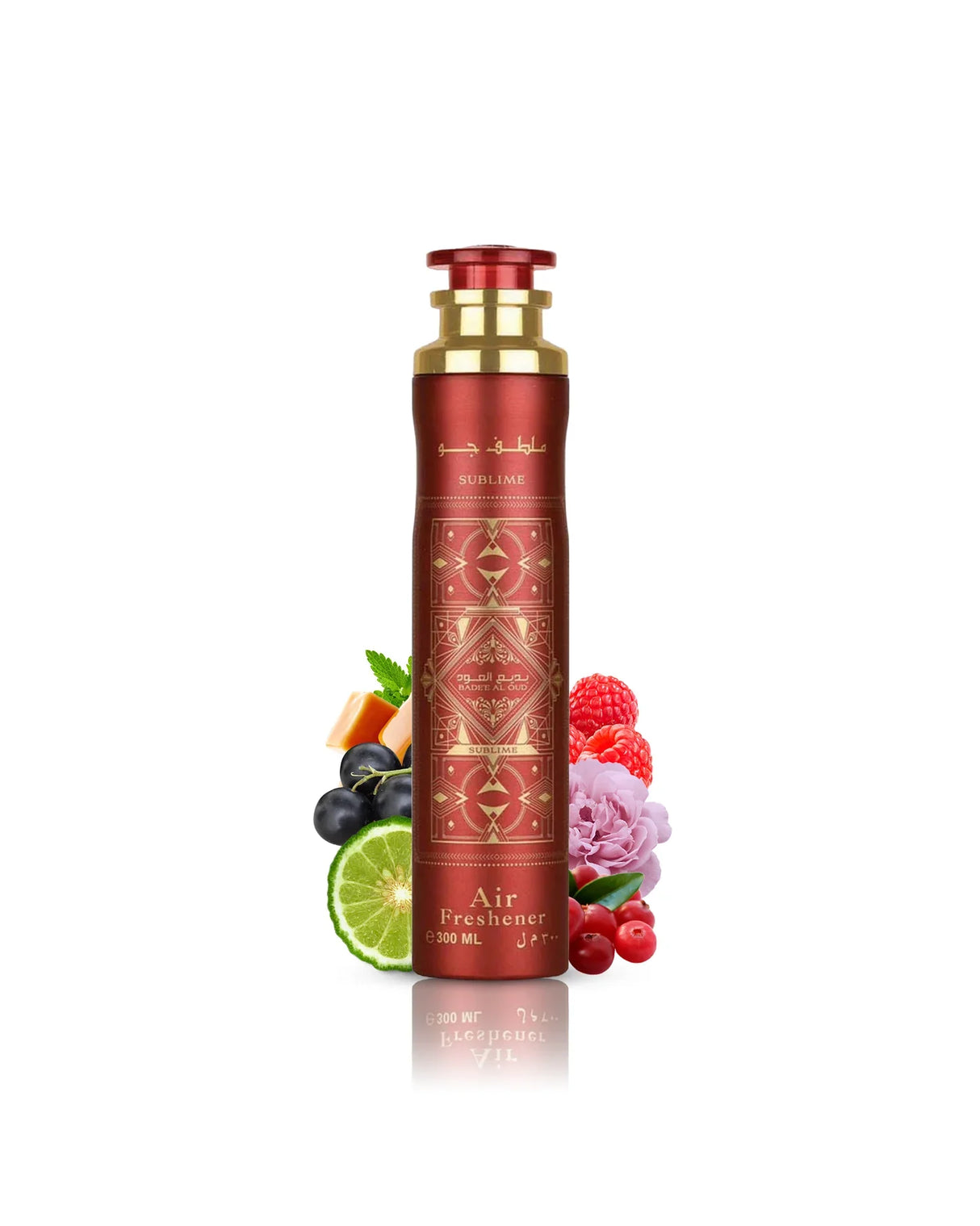Estuche Badee Al Oud Sublime Lattafa 100ML+200ML Perfume Spray + 300ML Air Freshener Unisex