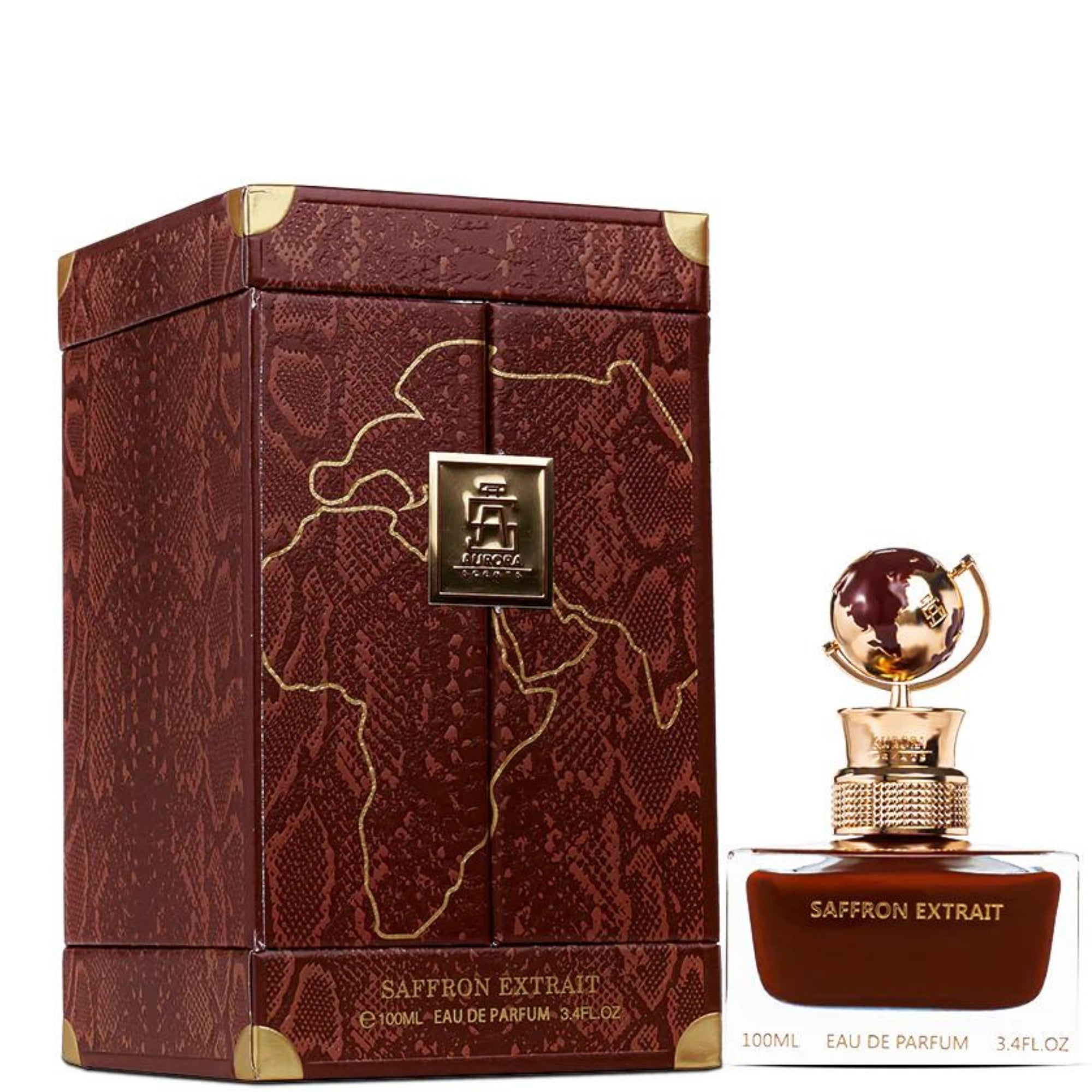 Saffron Extrait Aurora Scents Edp 100Ml Unisex- Inspirado en Safran Colognise Nishane
