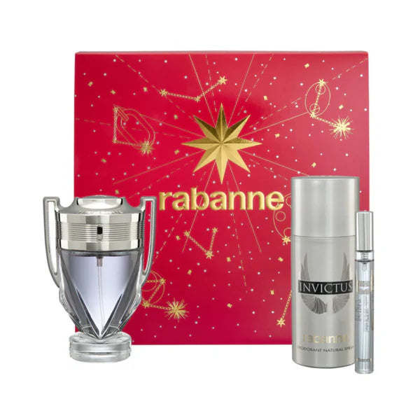 Estuche Invictus Edt 50ml+150ml Deo+10ml mini Hombre