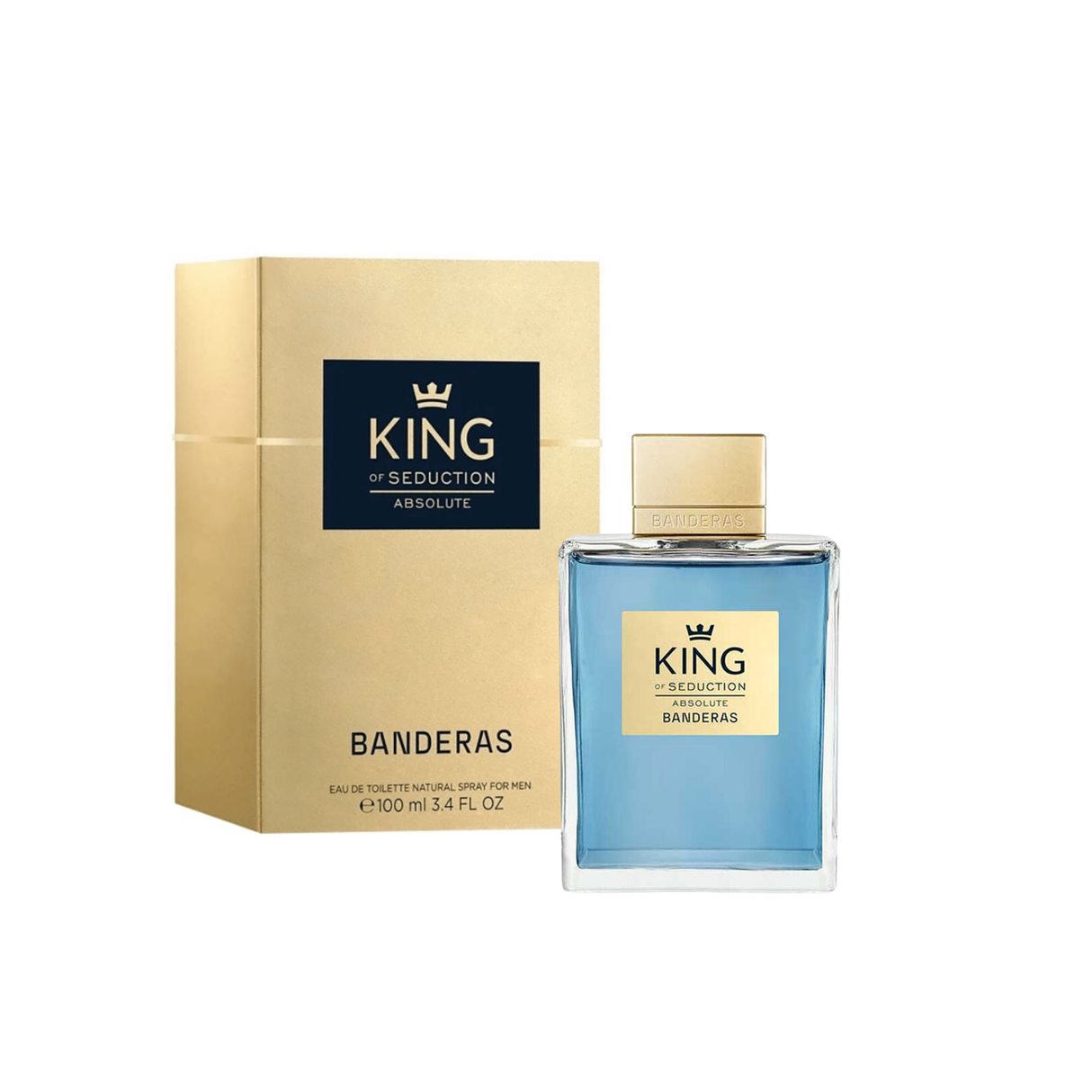 King of Seduction Absolute Antonio Banderas Edt 100Ml Hombre (Nuevo Formato)