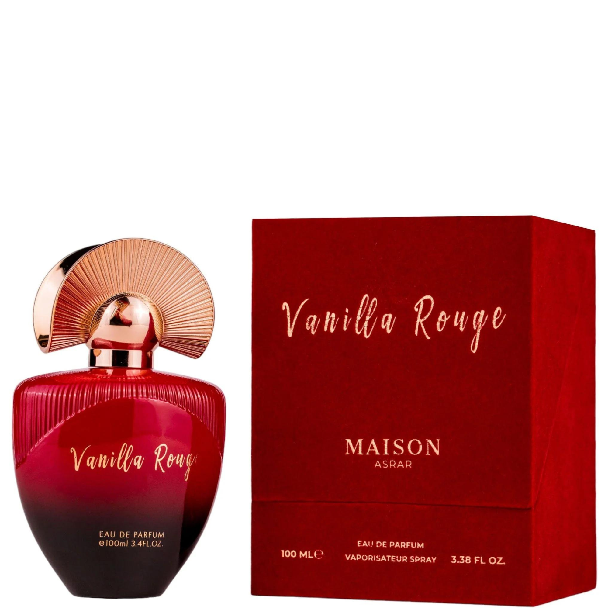 Vanilla Rouge Maison Asrar Edp 100ML Mujer- Inspirado en Arabians Tonka Montale