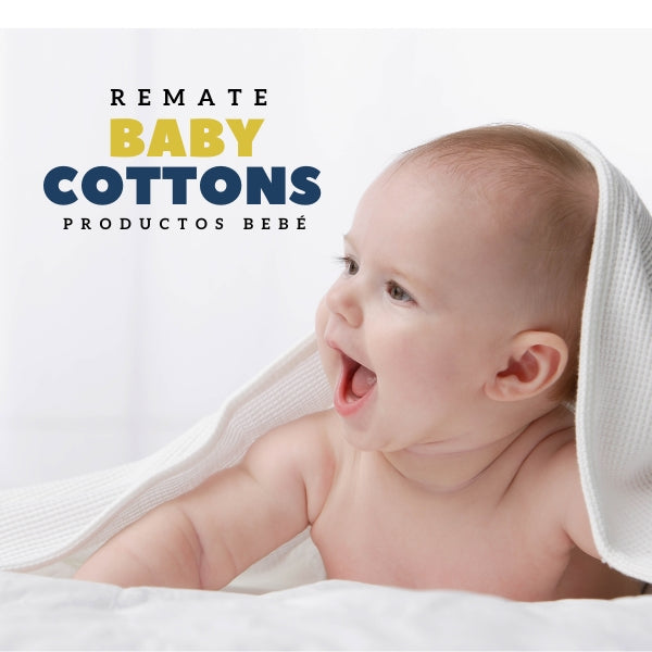 Remate Babycottons Pack 100 unidades (precio por unidad $2.990)