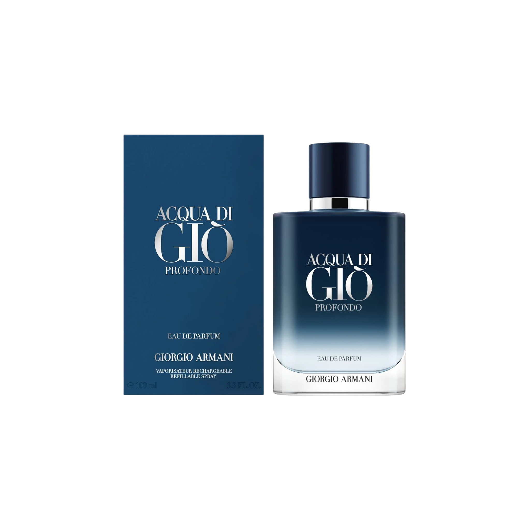 Acqua Di Gio Profondo Giorgio Armani Edp 100Ml Hombre Rechargeable
