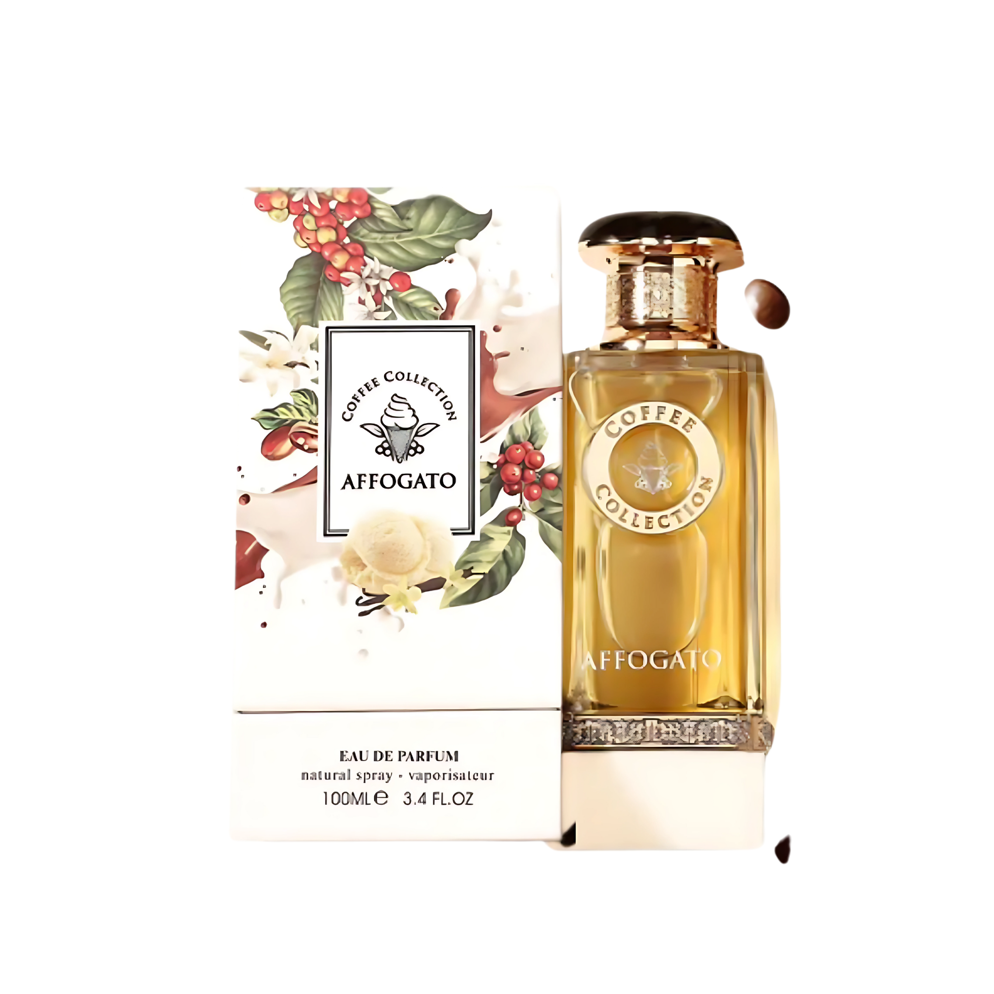 Affogato Coffee Collection Fragrance World Edp 100Ml Unisex- Inspirado en Amore Caffè Mancera