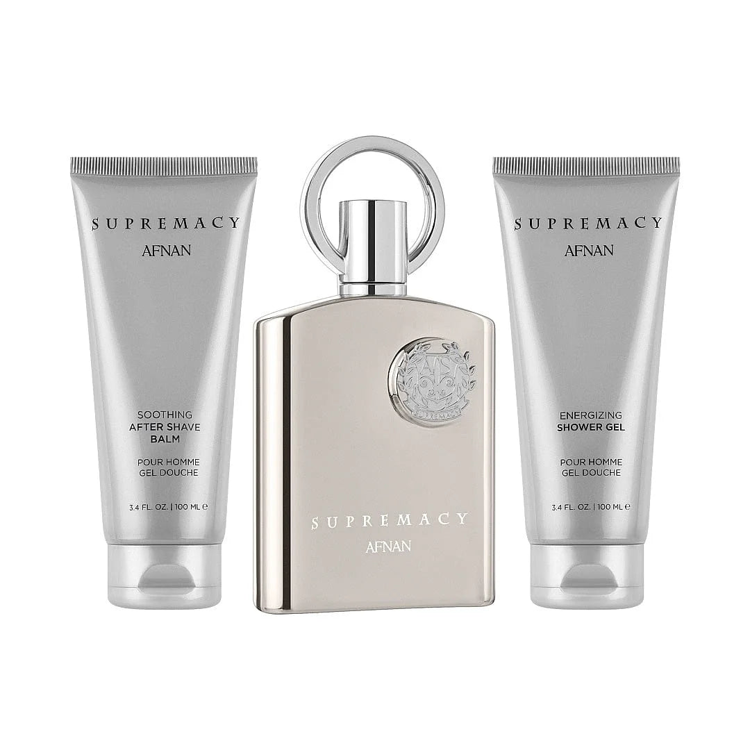 Estuche Supermancy Afnan 100ML+100ML S/G+100ML A/S Hombre- Inspirado en Aventus Creed